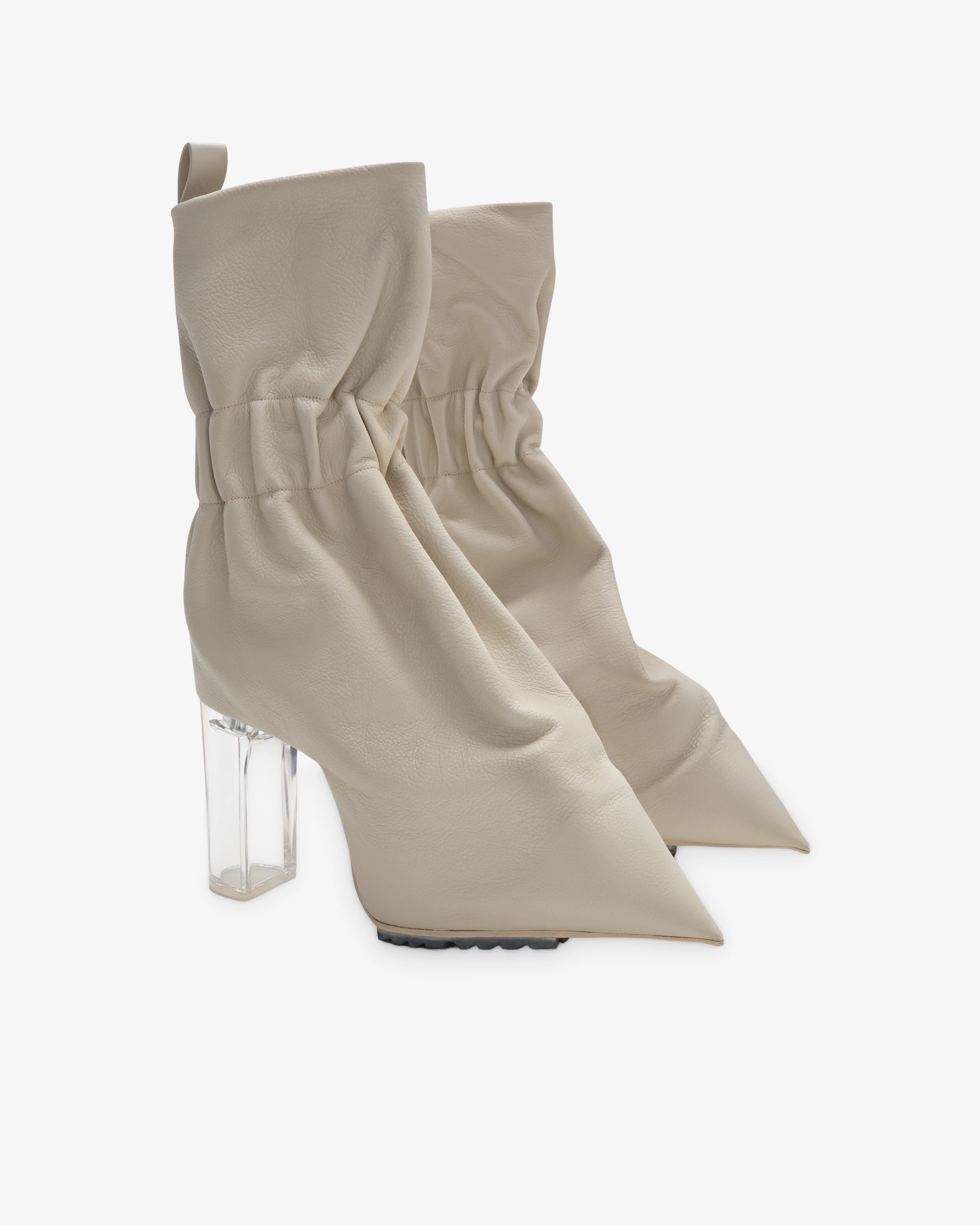 Rick Owens - Women's Cuffed Taquito Pull On - (Sand/Clear) - Image 5
