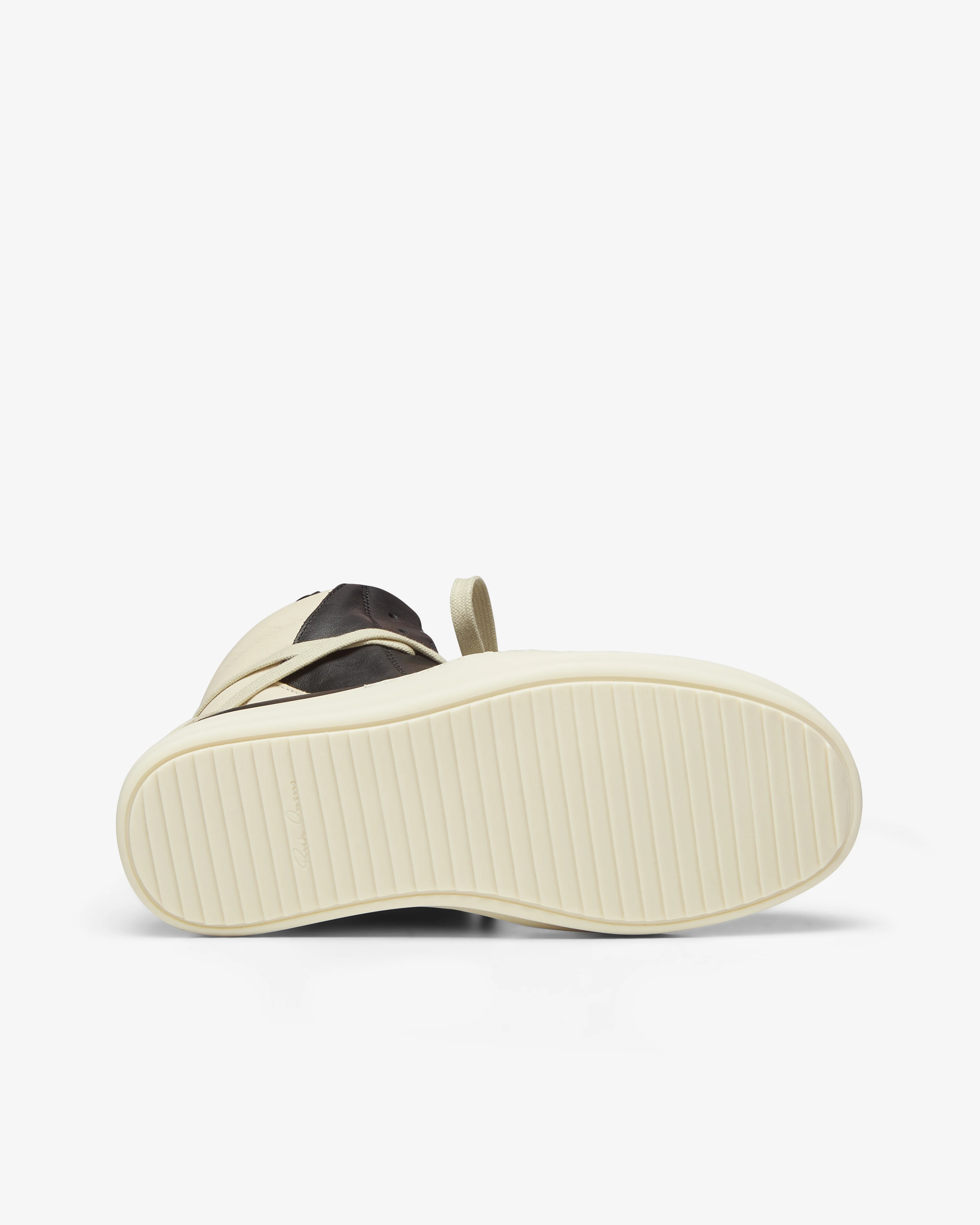 Rick Owens - Women's Geobasket Sneakers - (Black/Milk) - Image 5