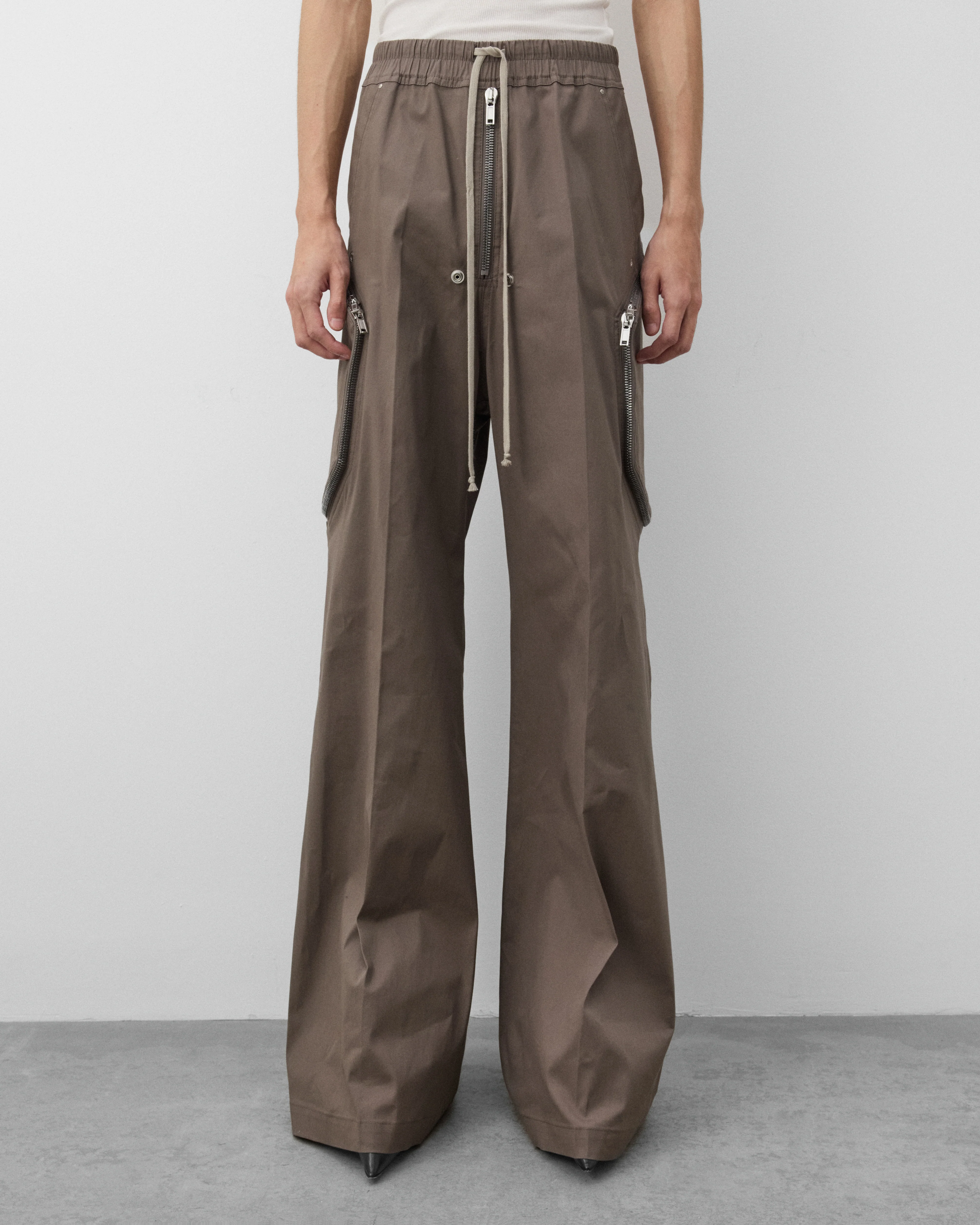 Rick Owens - Men's Heizer Belas Trousers - (Dust) - Image 3
