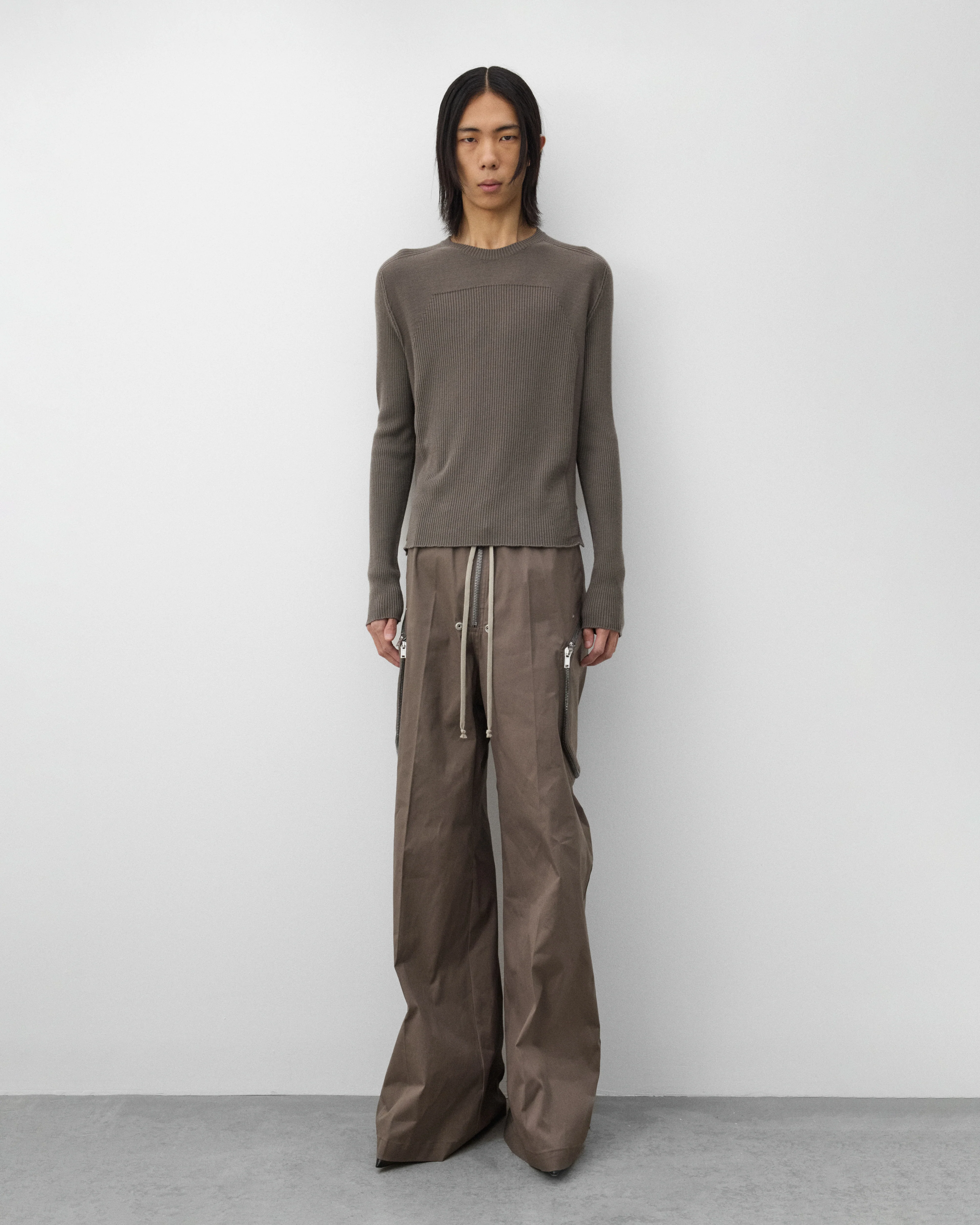 Rick Owens - Men's Heizer Belas Trousers - (Dust) - Image 6