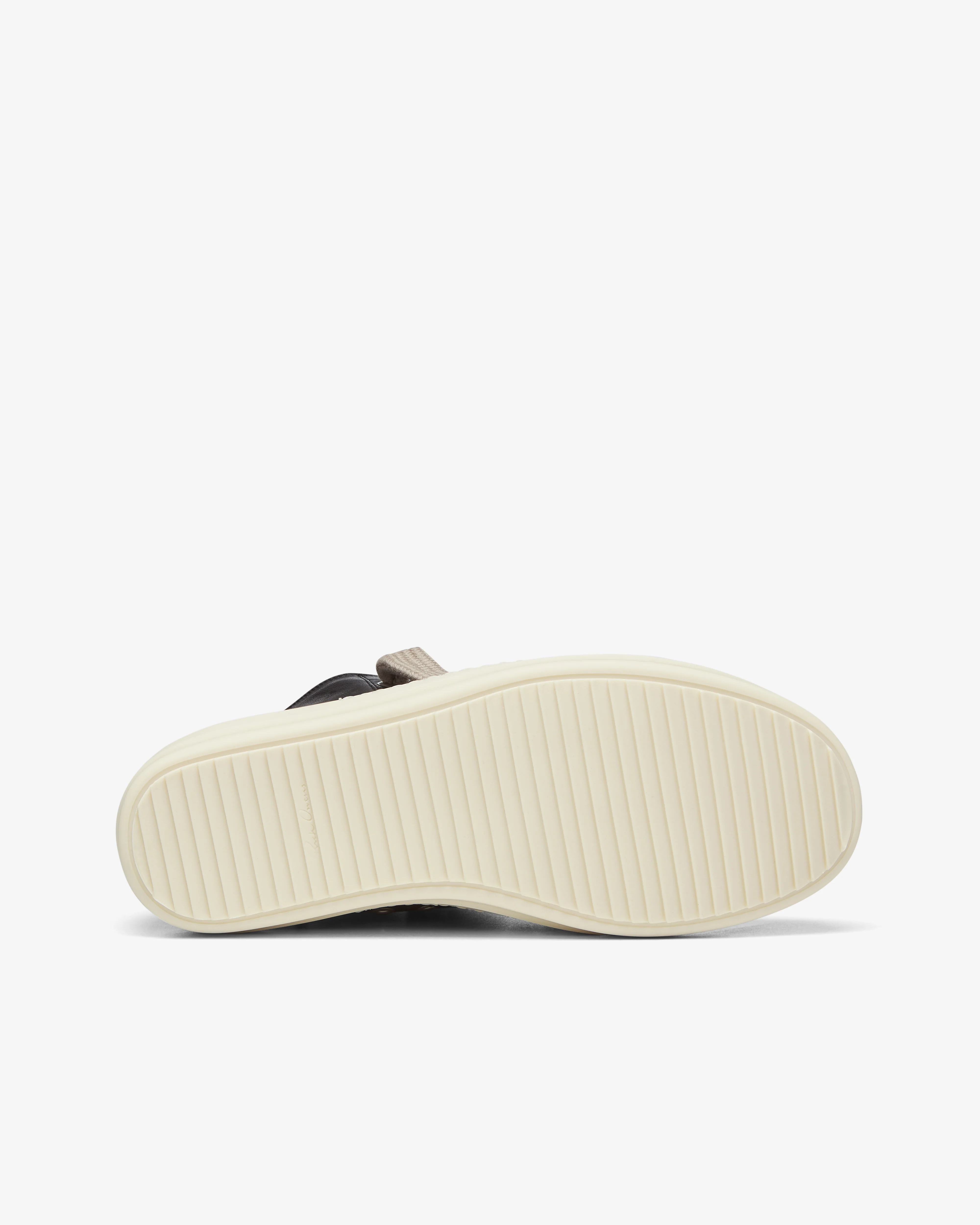 Rick Owens - Men's Jumbolace Sneakers - (Black/Milk) - Image 5