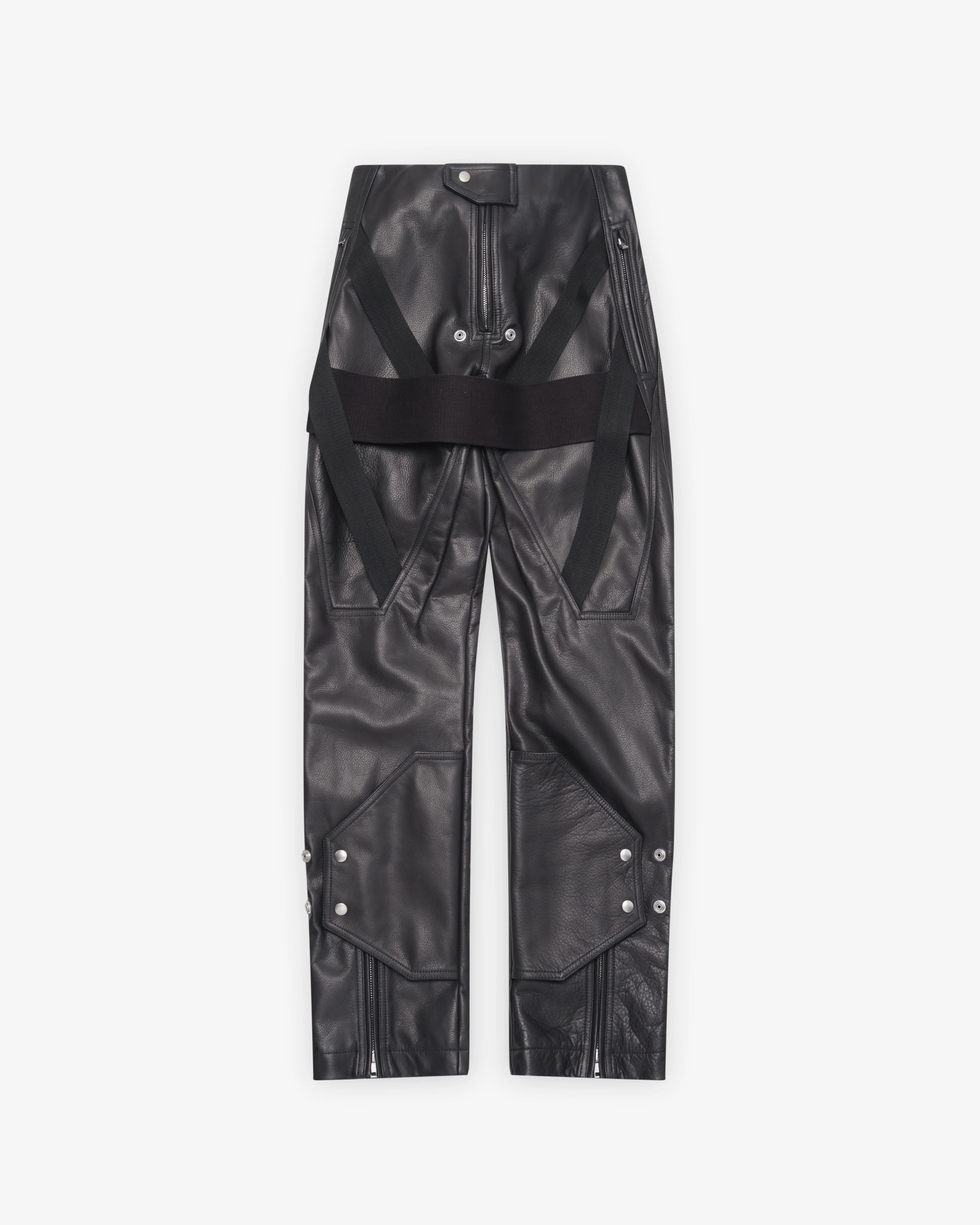 Rick Owens - Women's Megastrapped Moto Pants - (Black)