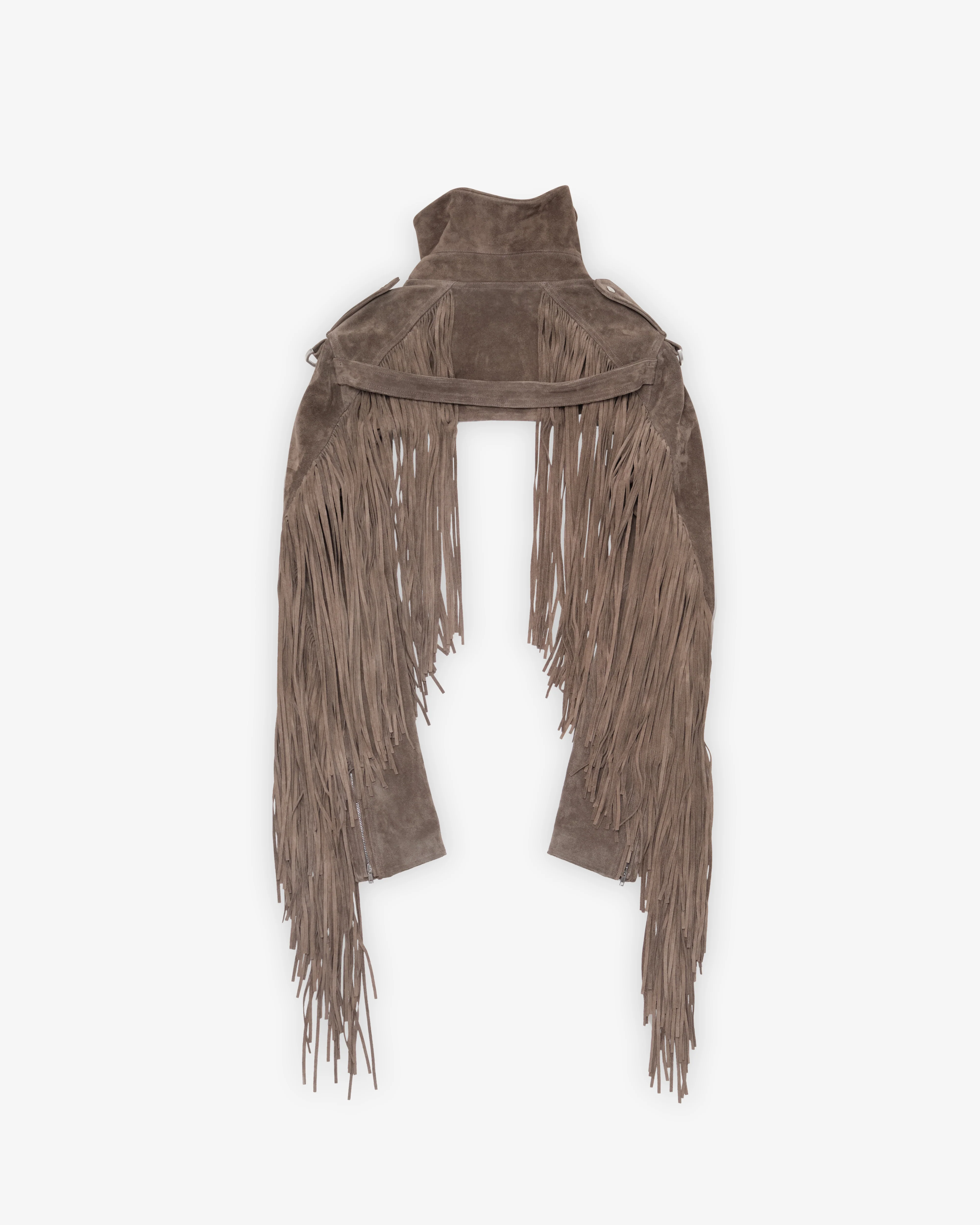 Rick Owens - Men's Micro Dracu Jacket - (Dust) - Image 2