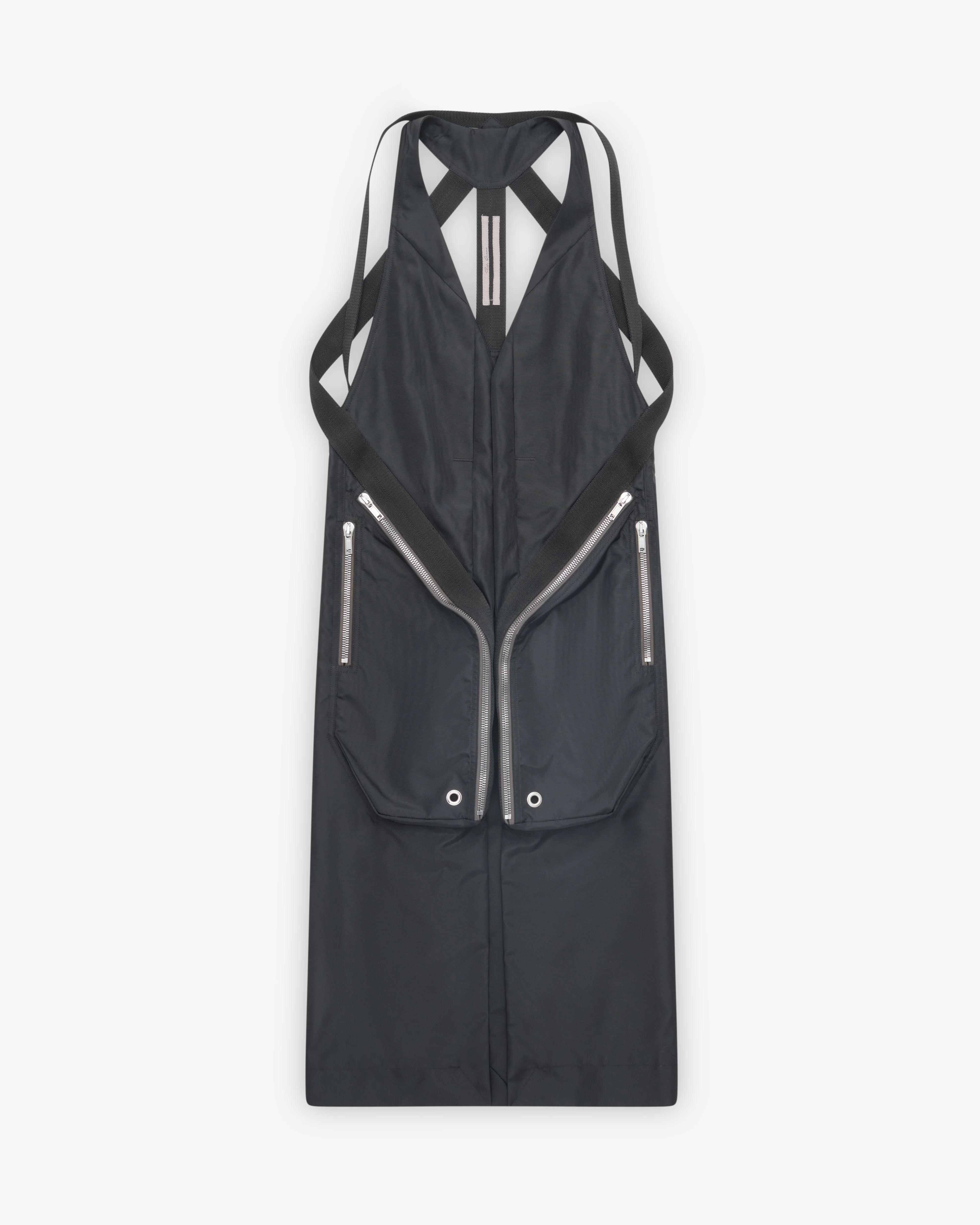 Rick Owens - Men's Temple Vest Long - (Black)