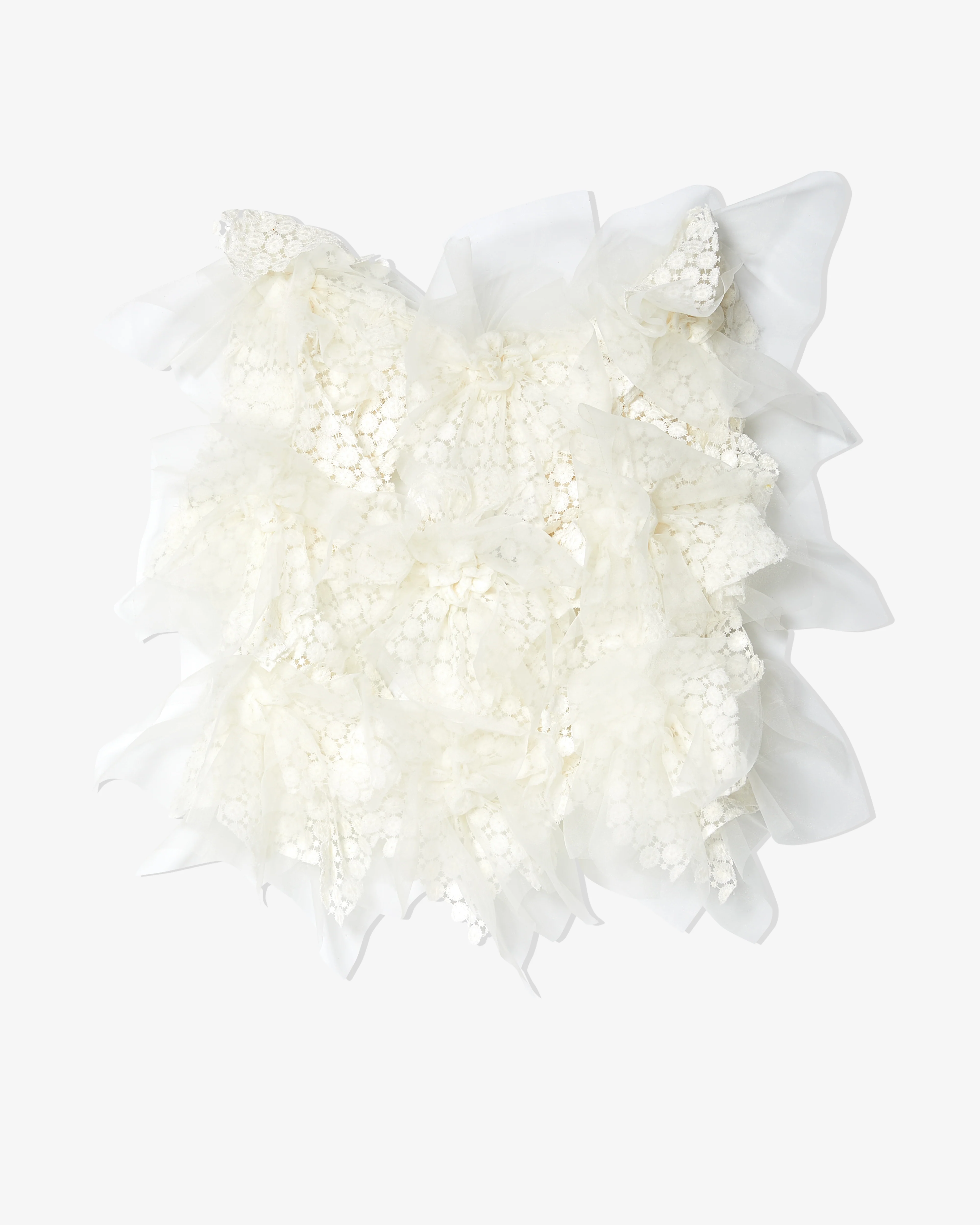 Róisín Pierce - Women's Floating Little Fleurs Top - (Ivory) - Image 2