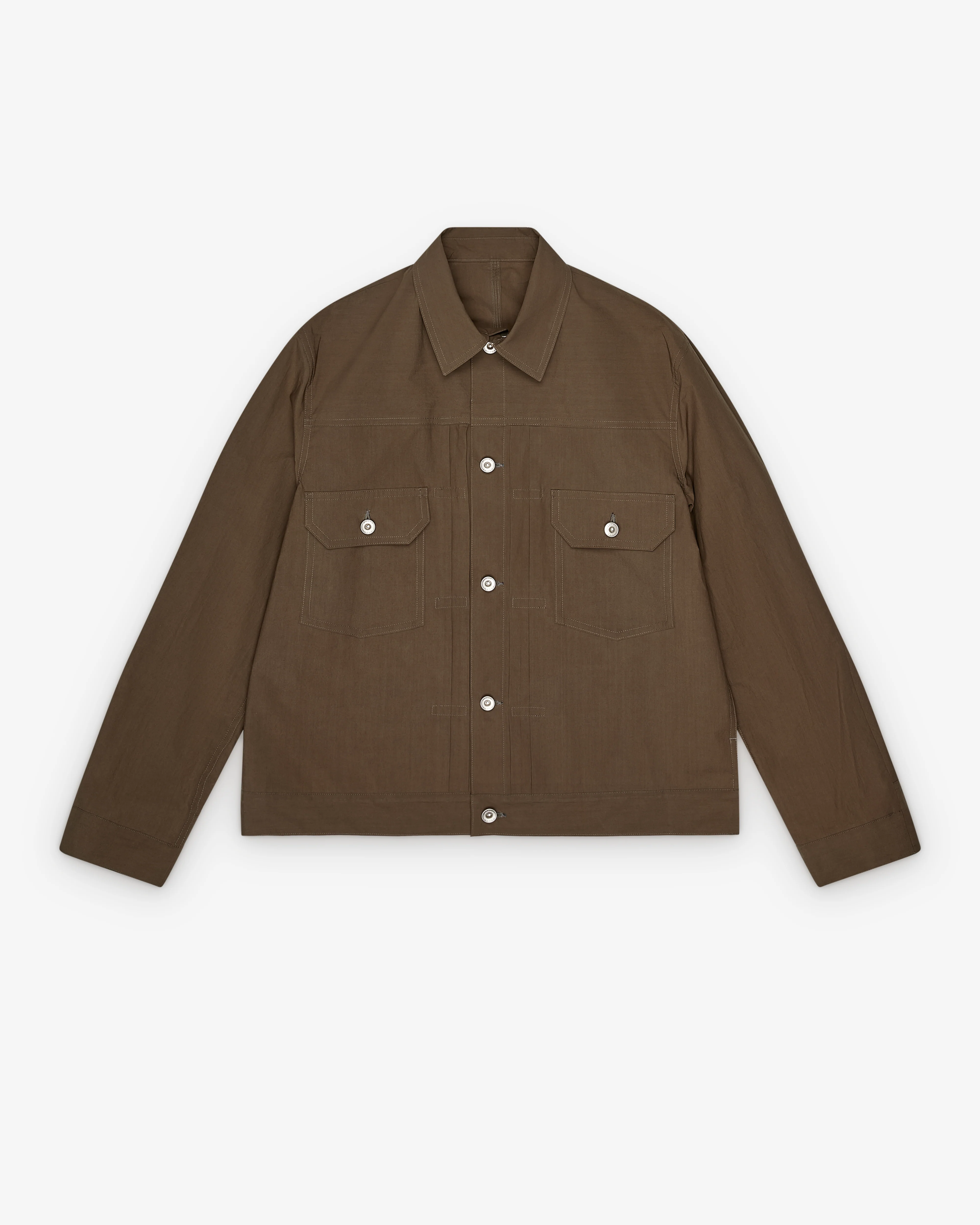 Sacai - Men's Cotton Typewriter Jacket - (Taupe)