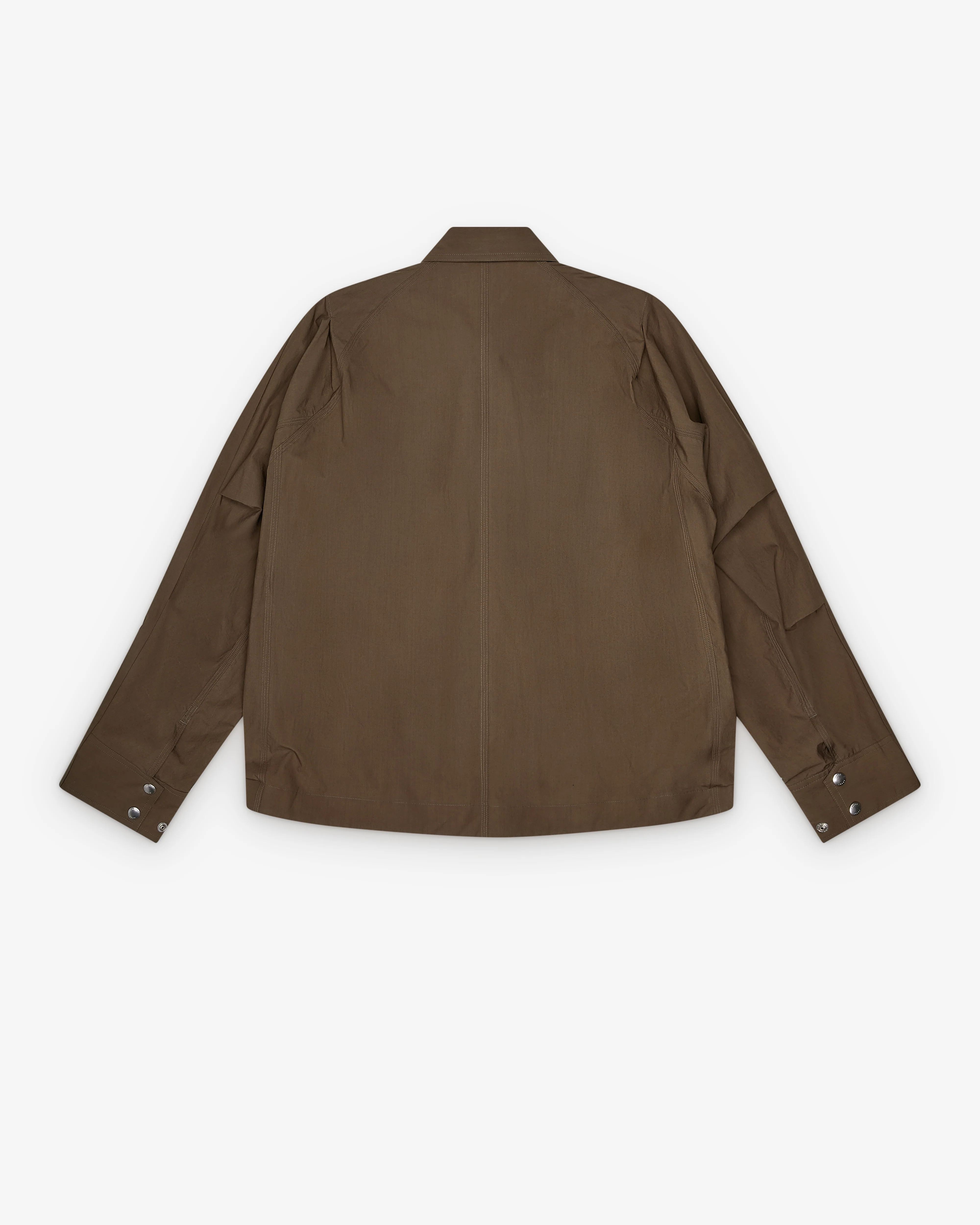 Sacai - Men's Cotton Typewriter Jacket - (Taupe) - Image 2