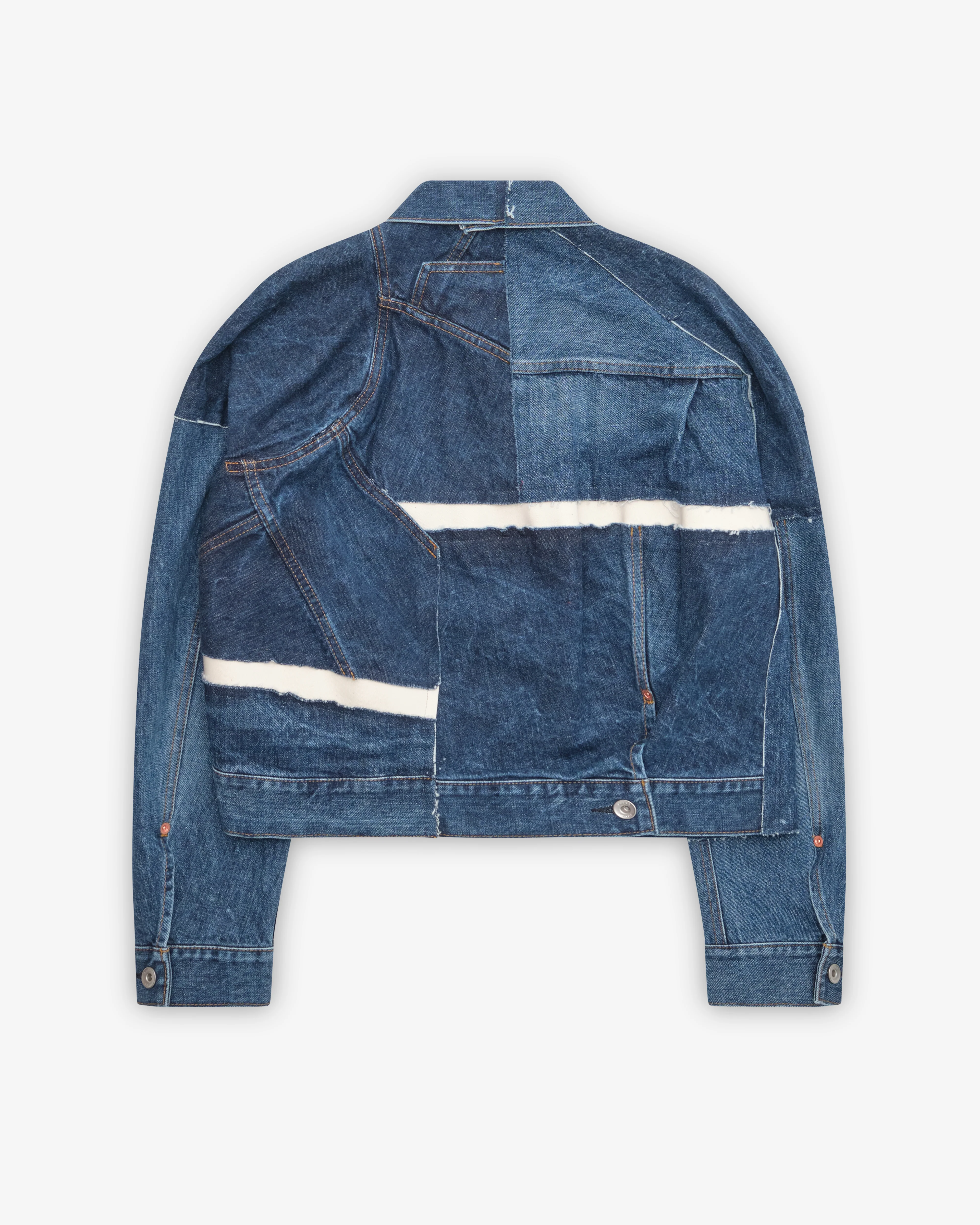 Sacai - Women's Denim Jacket - (Blue) - Image 2