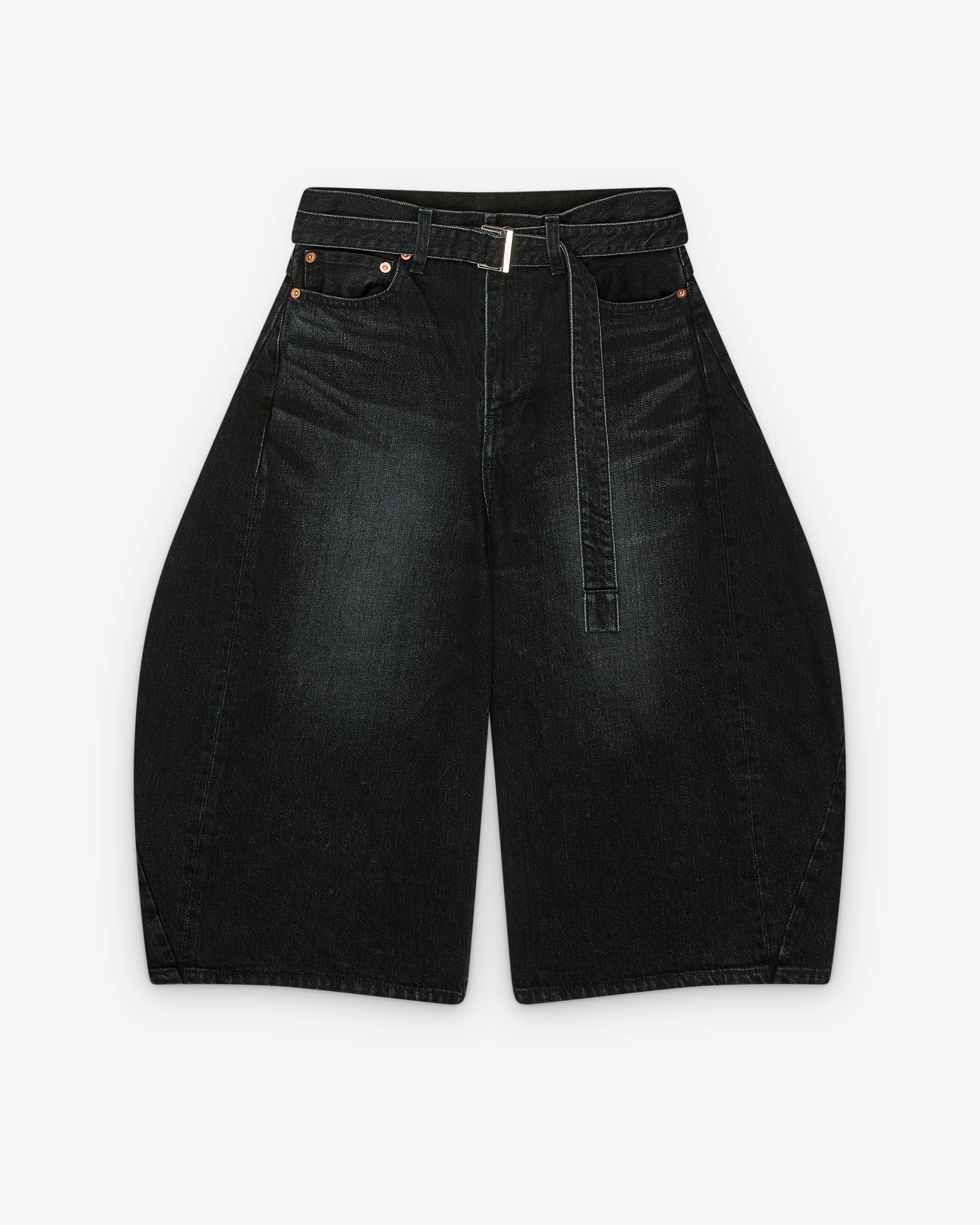 Sacai - Women's Denim Shorts - (Black)