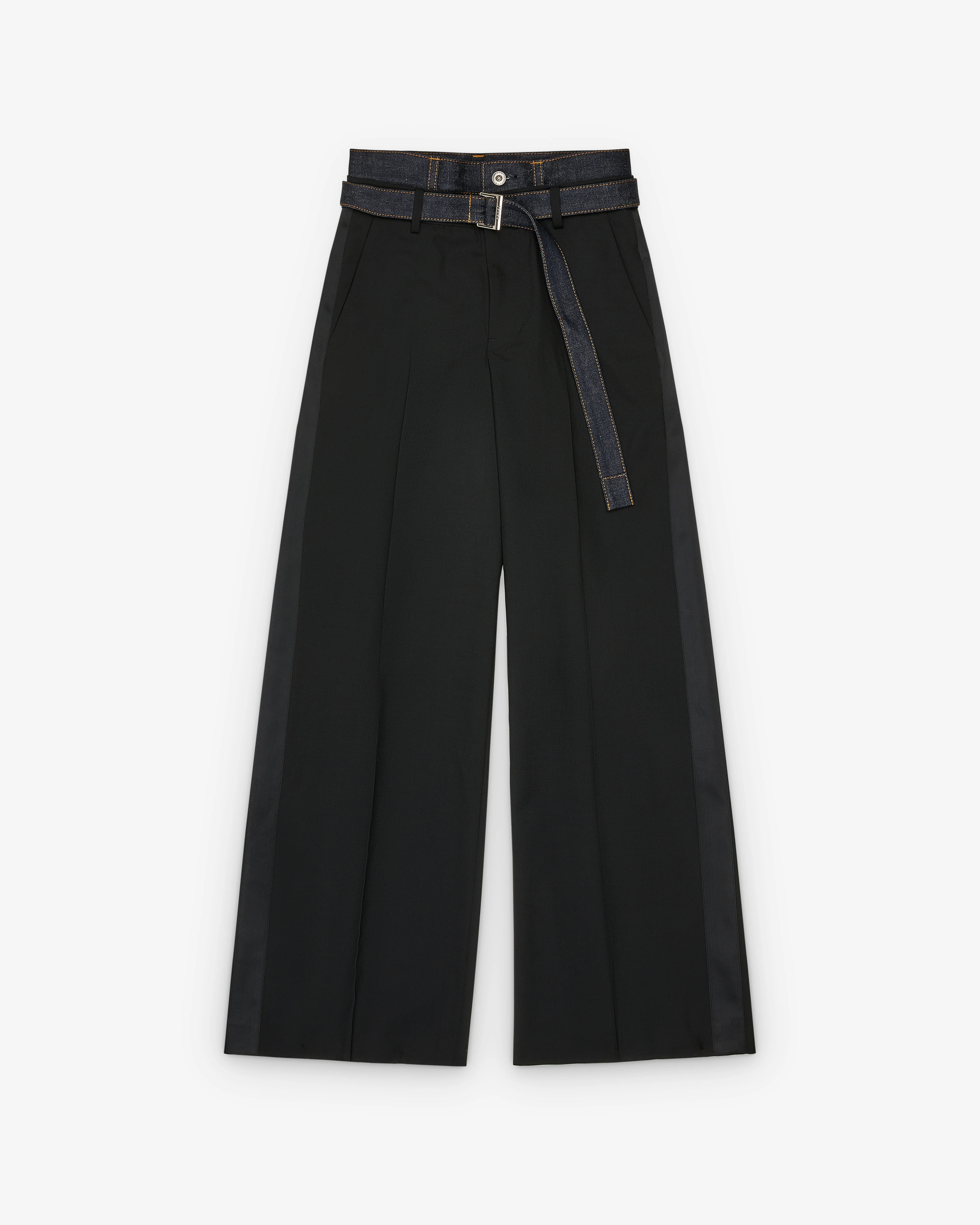 Sacai - Women's Denim Pants - (Black/Indigo)