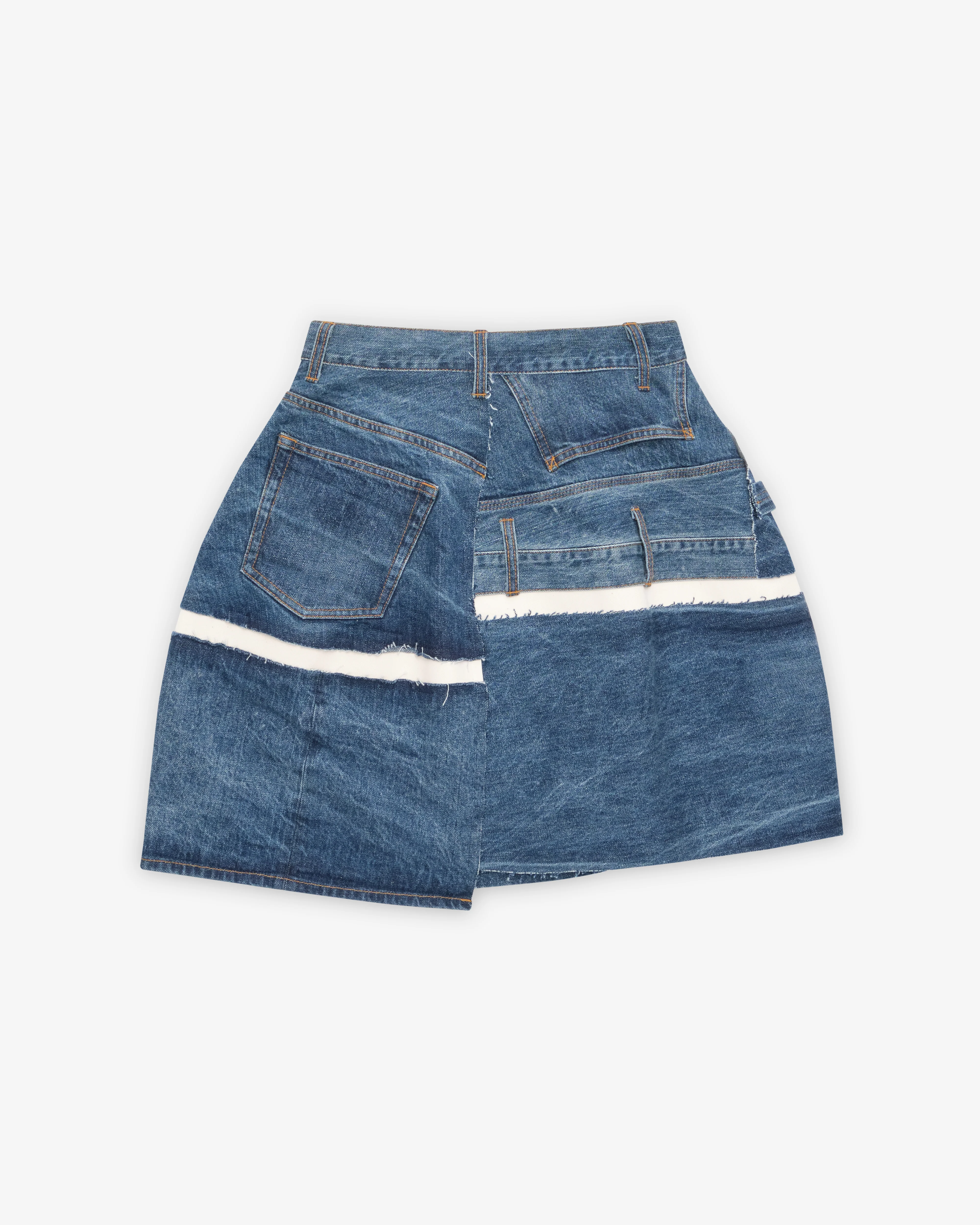 Sacai - Women's Denim Skirt - (Blue) - Image 2