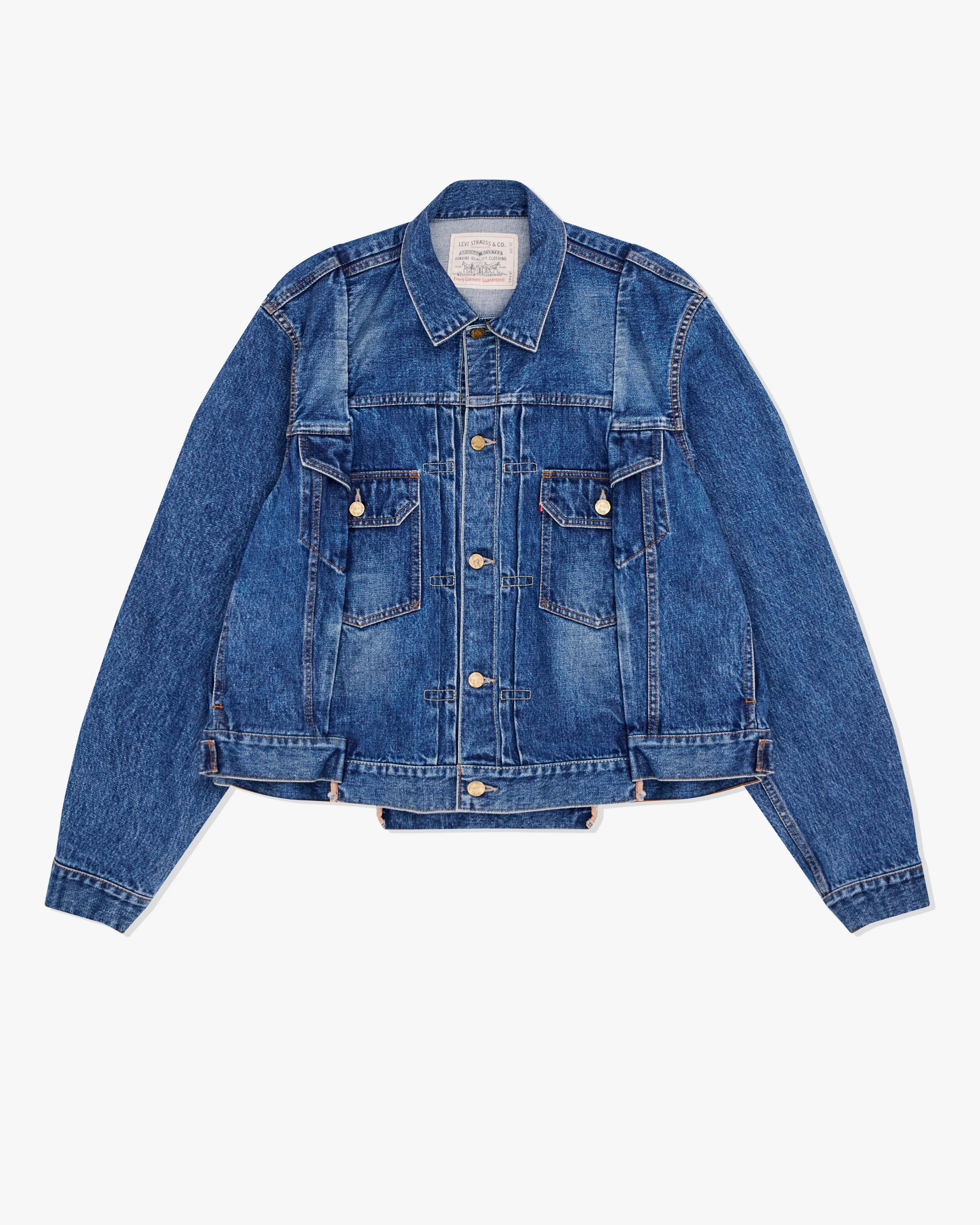 Sacai - Men's Levi's Denim Jacket - (Blue)