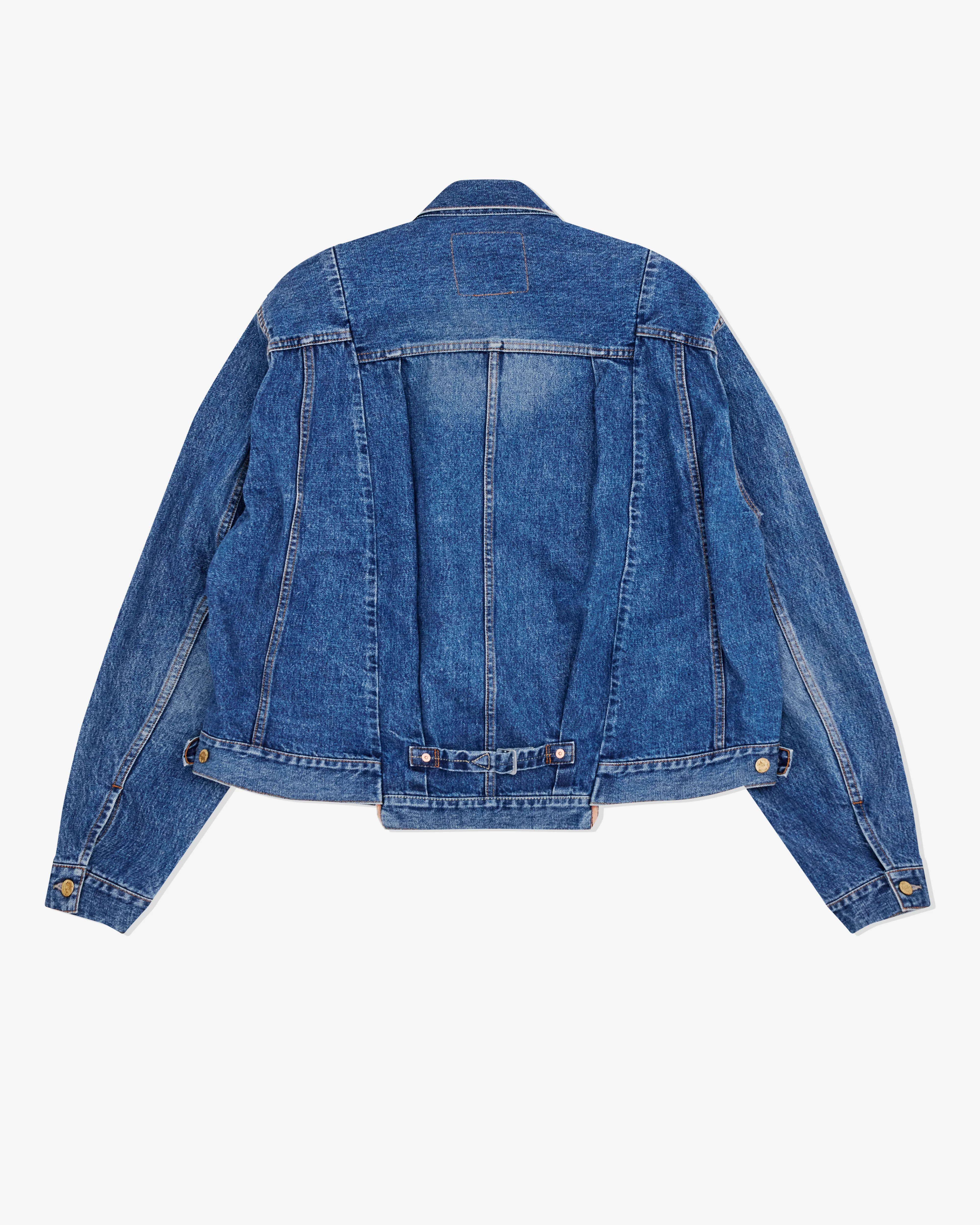 Sacai - Men's Levi's Denim Jacket - (Blue) - Image 2