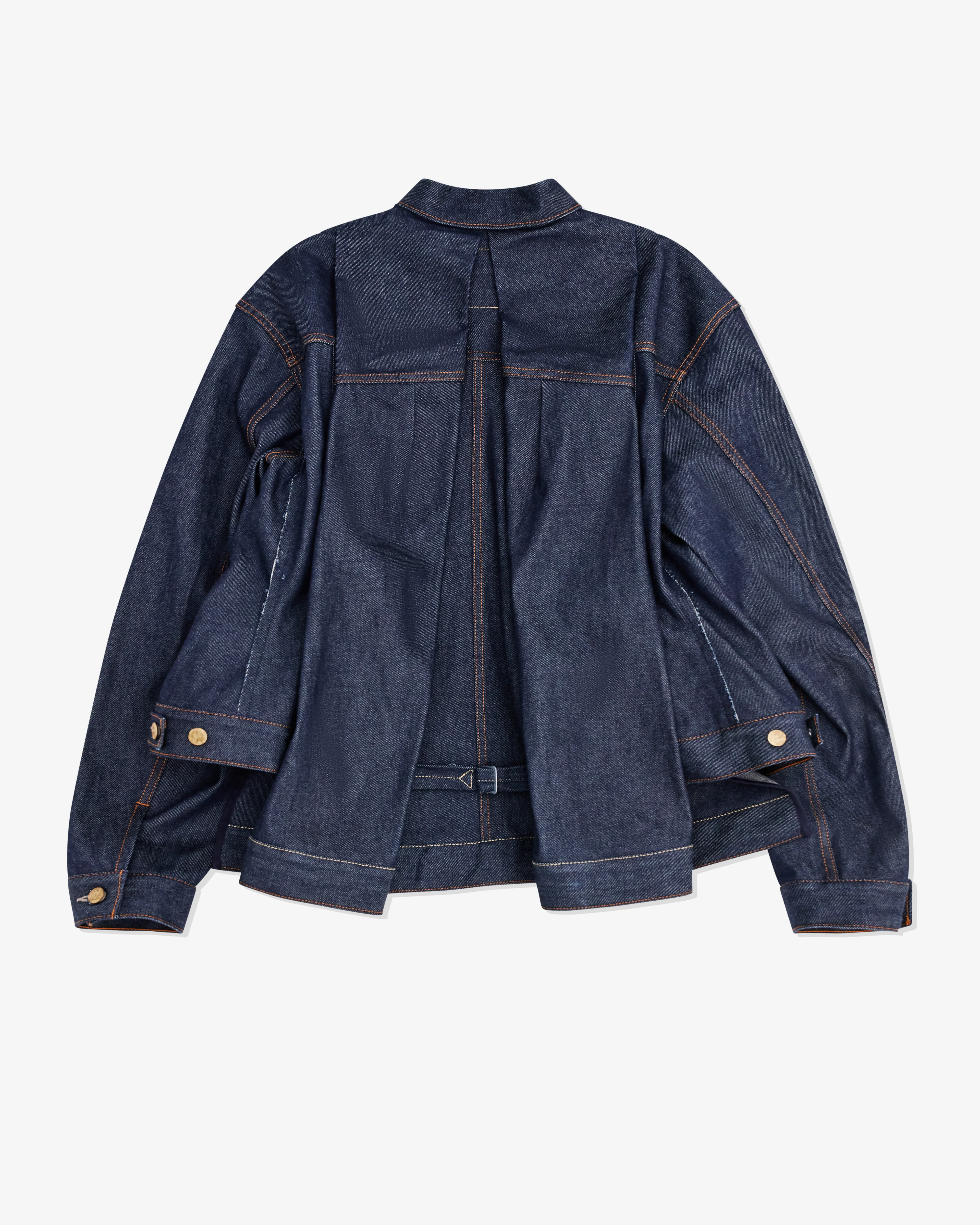 Sacai - Women's Levi's Denim Jacket - (Indigo) - Image 2