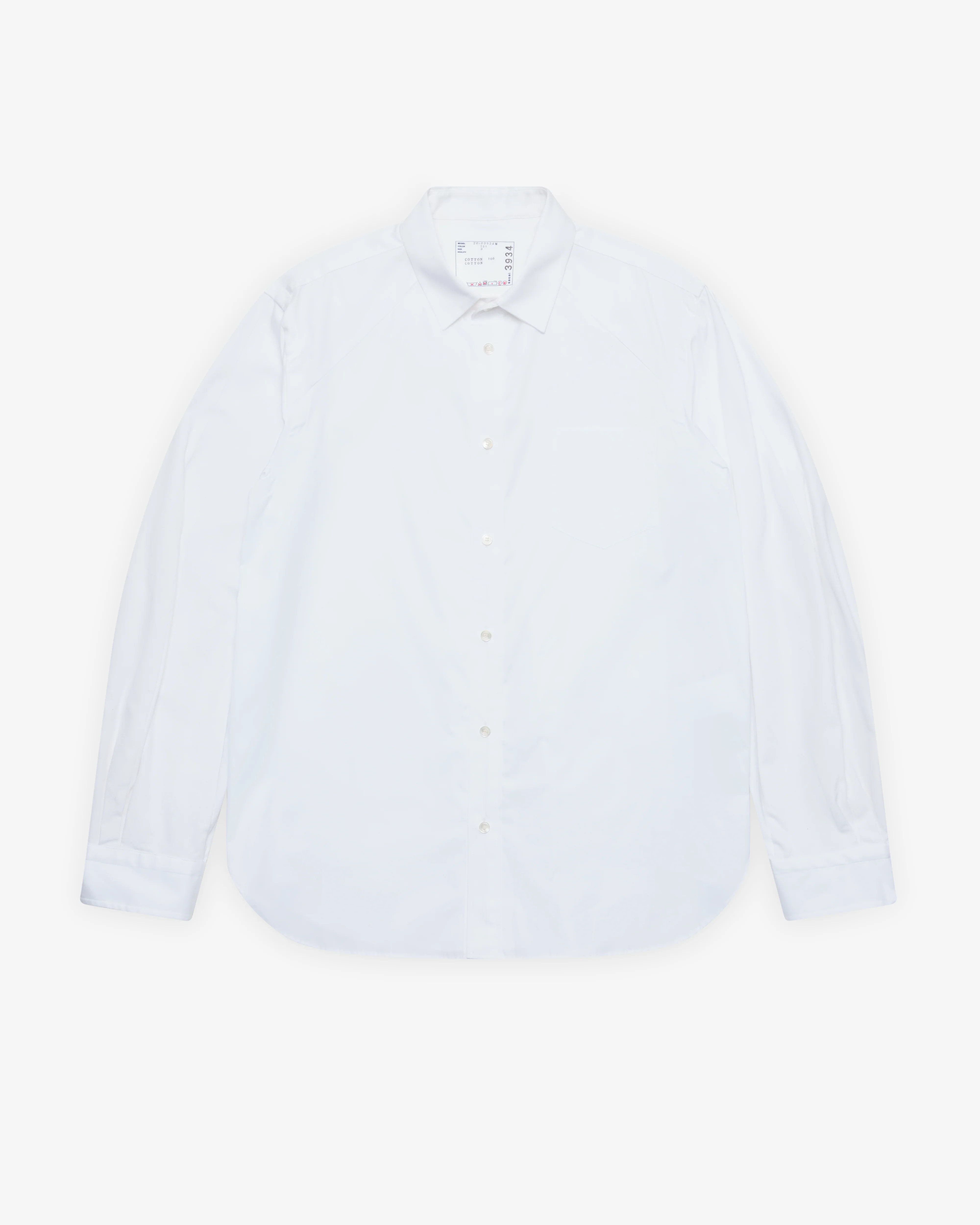 sacai - Men's Poplin Shirt - (White)
