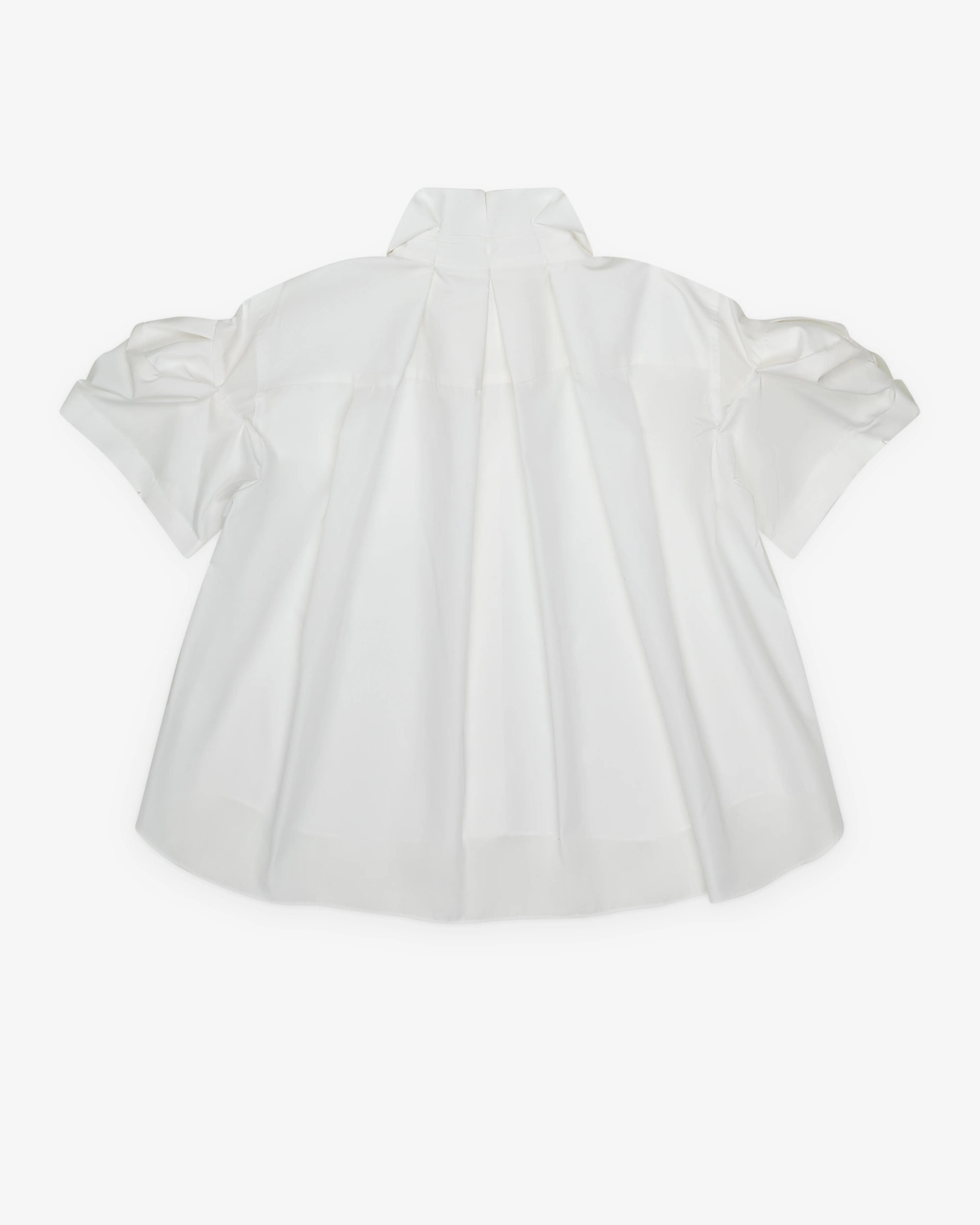 Sacai - Women's Poplin Shirt - (Off White) - Image 2
