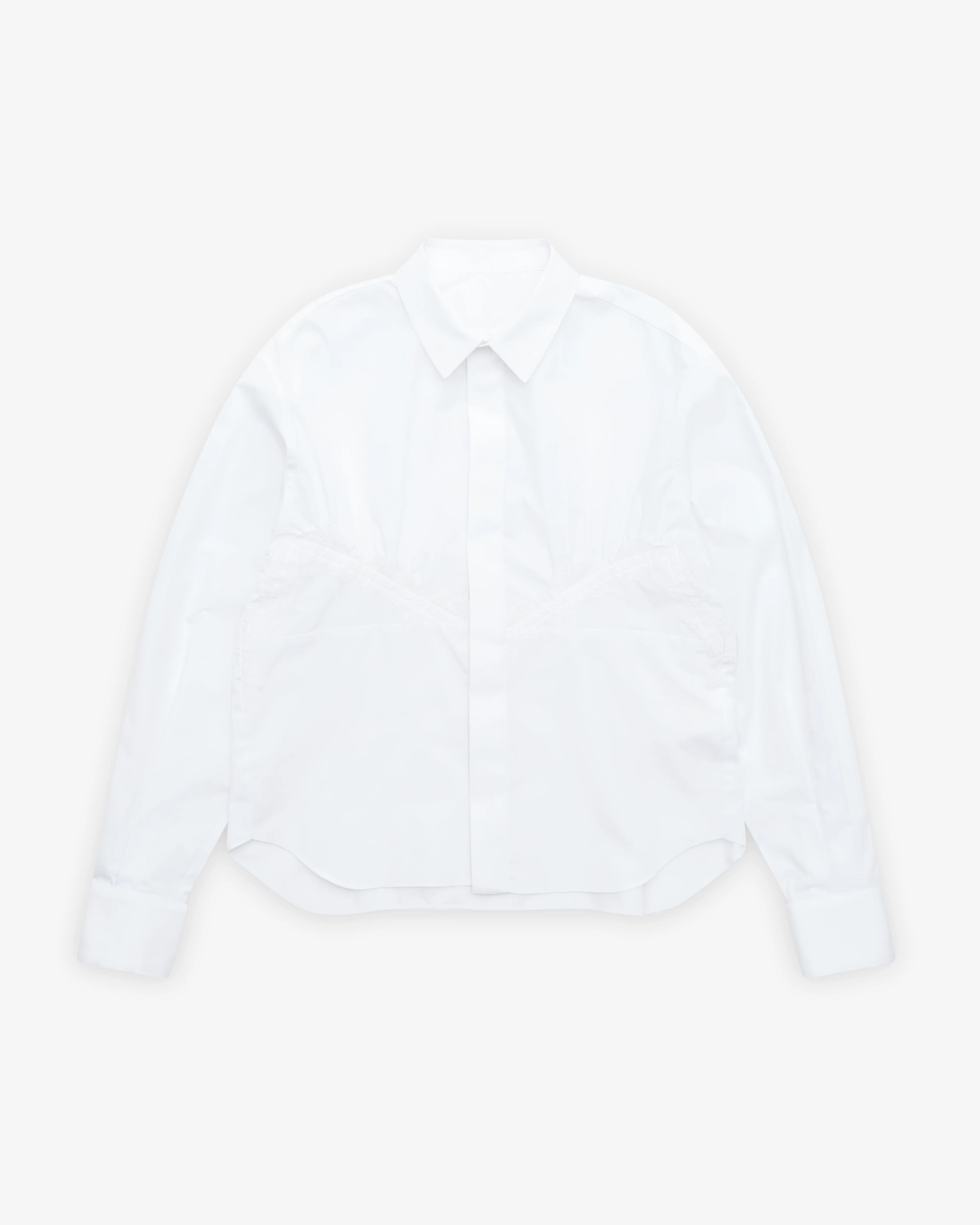 Sacai - Women's Poplin Shirt - (Off White)