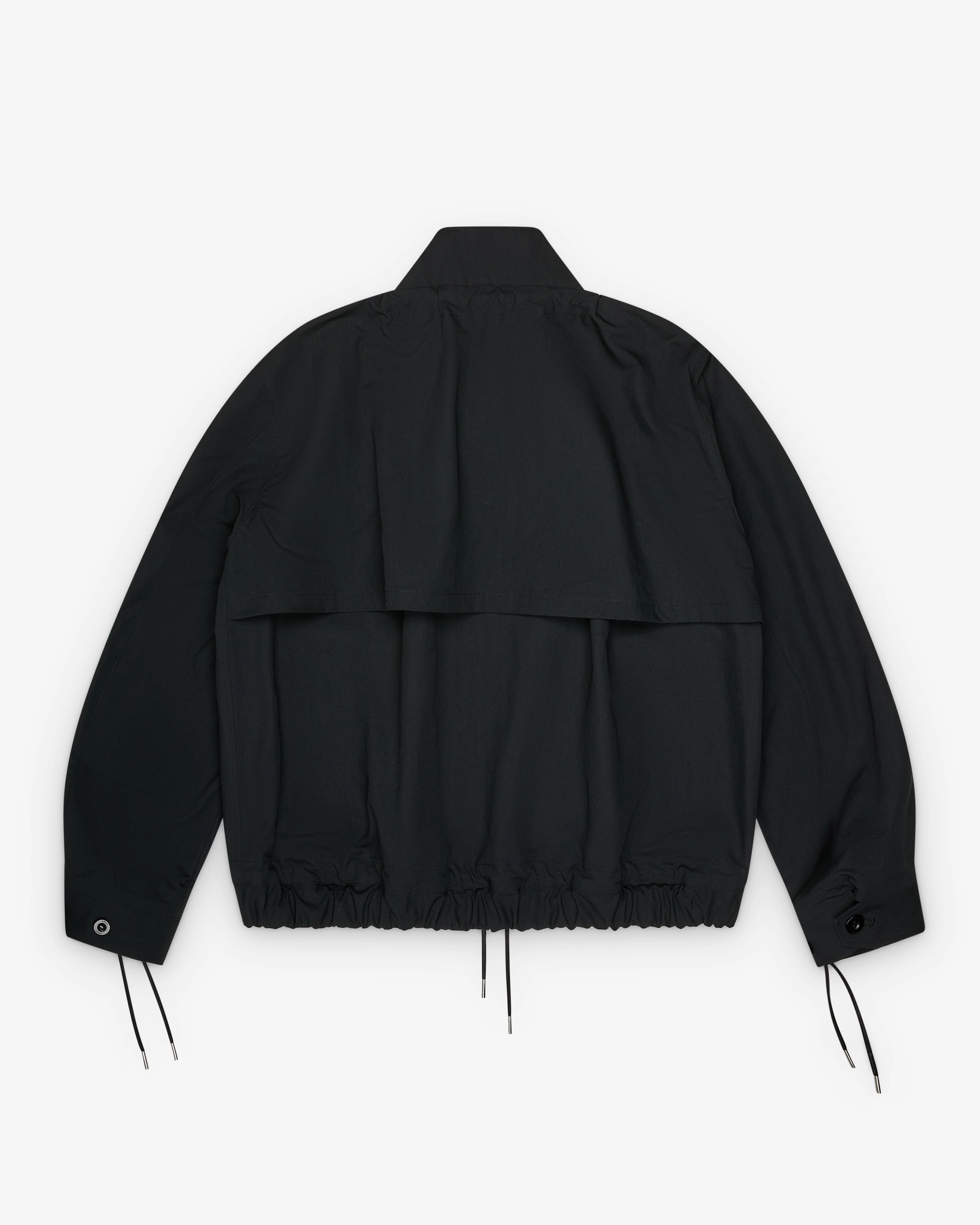 Sacai - Men's Weathercloth Blouson - (Black) - Image 2
