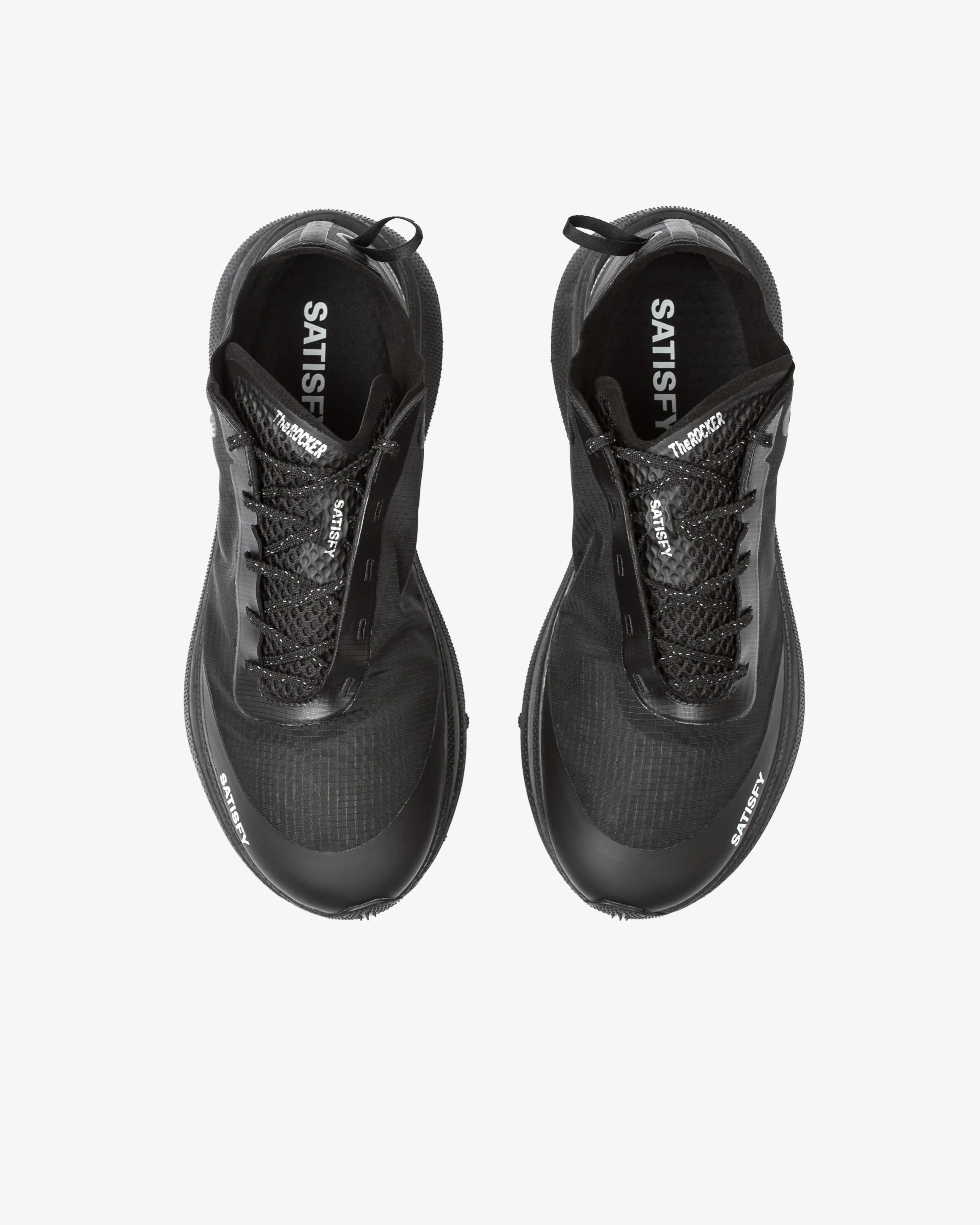 Satisfy - Men's The Rocker Sneakers - (Jet Black) - Image 4