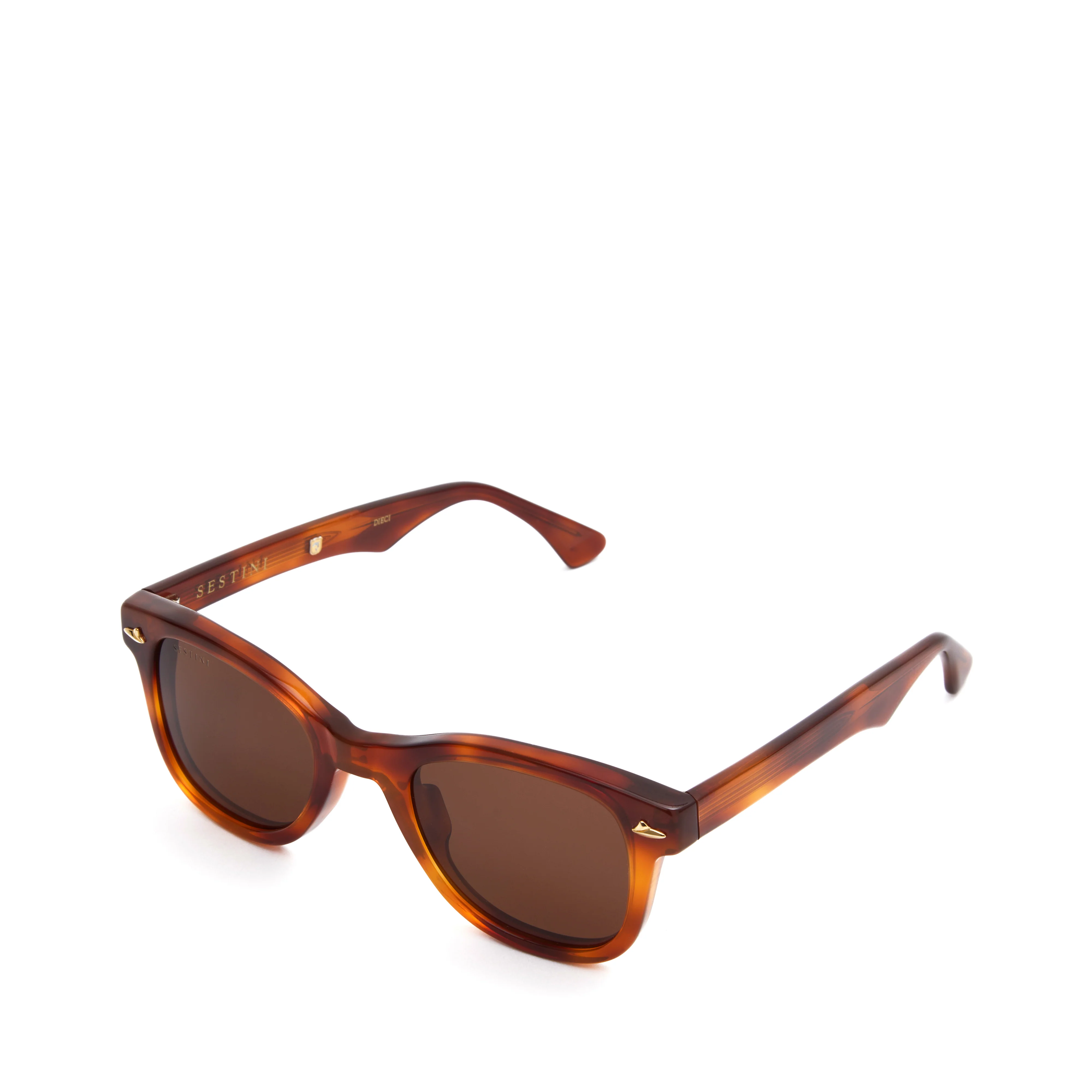 Sestini - Dieci Sunglasses - (Tobacco) - Image 2
