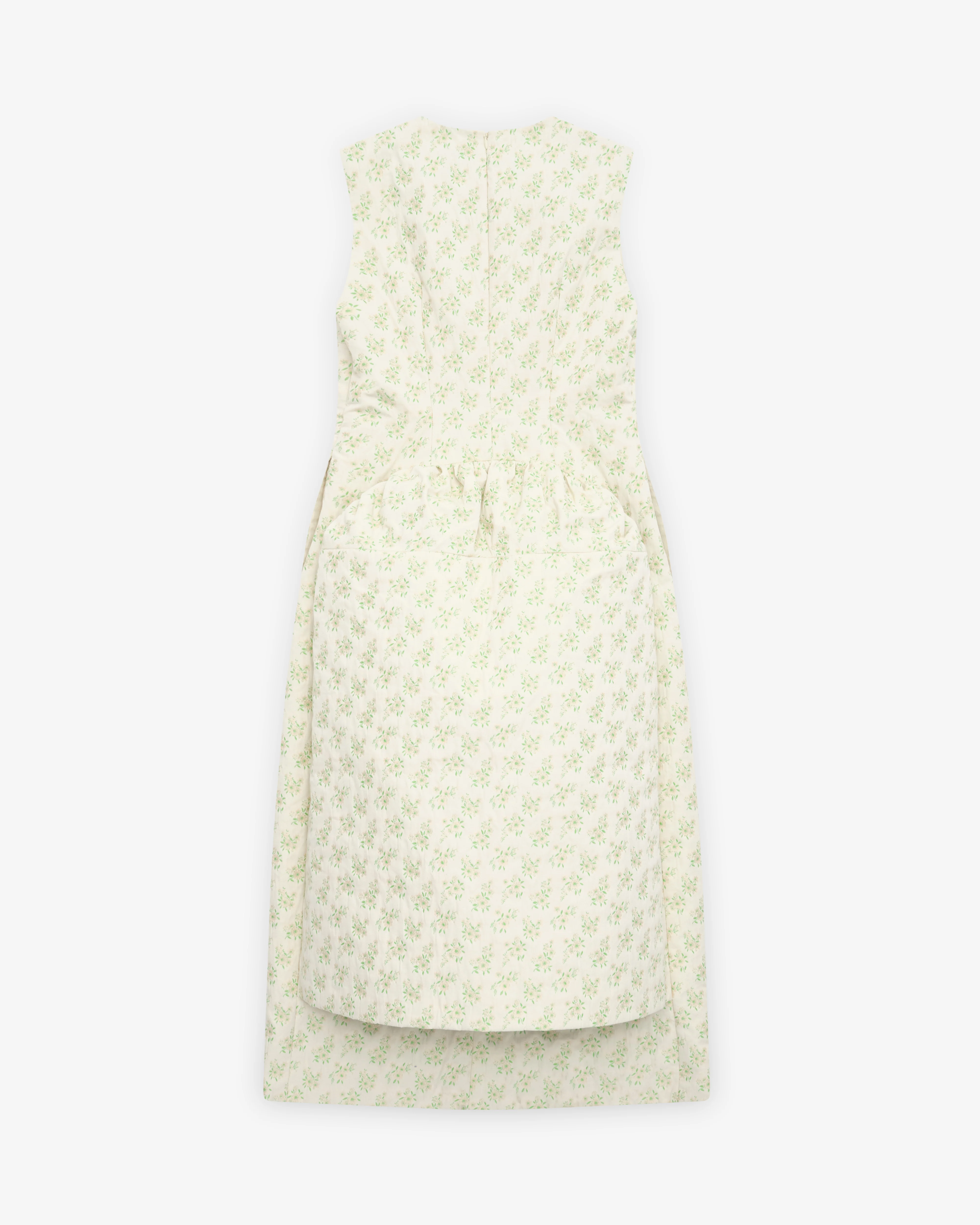 Simone Rocha - Women's Bustle Contour Dart Dress - (Green) - Image 2