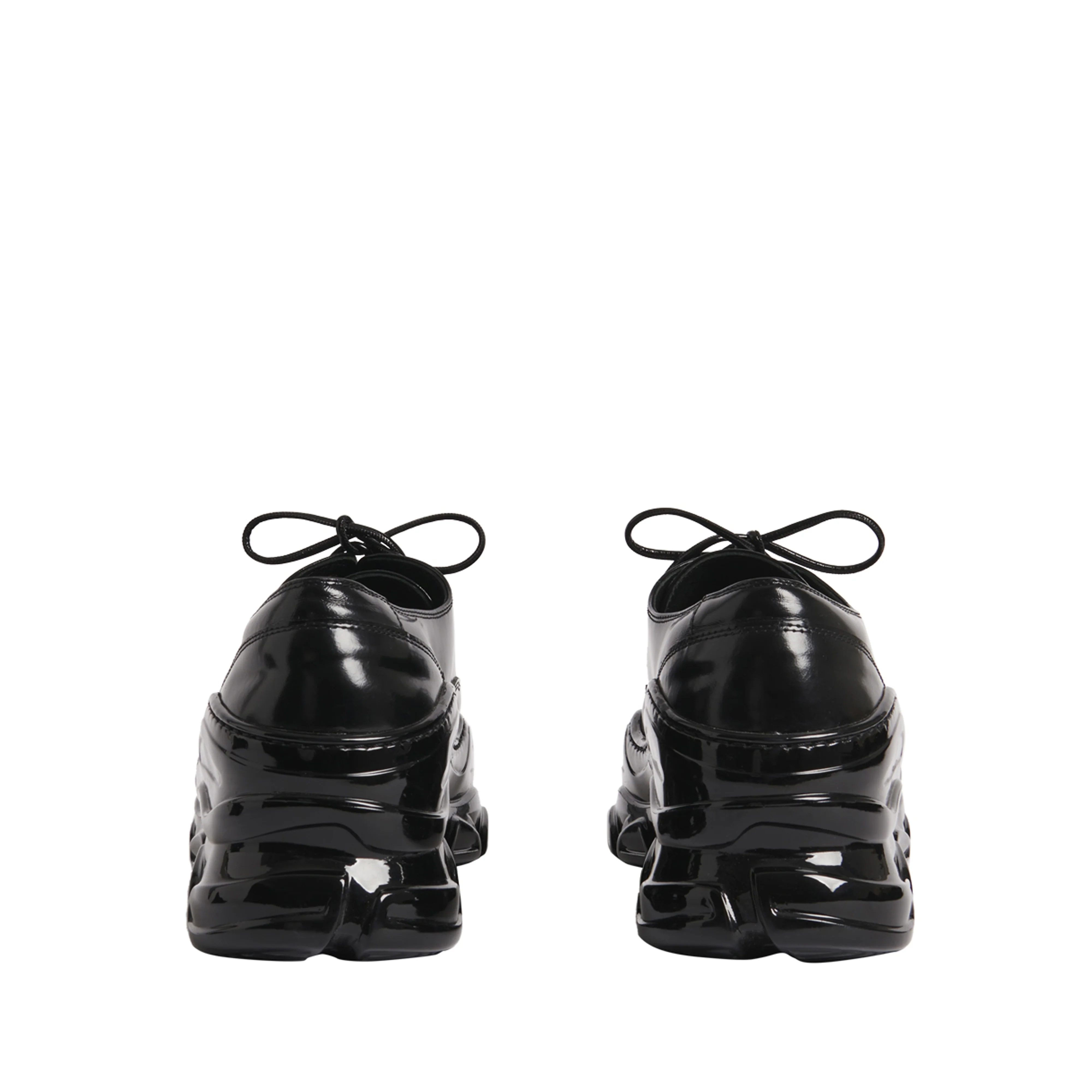 Simone Rocha - Men's Low Trek Lace-Up Brogue - (Black) - Image 3