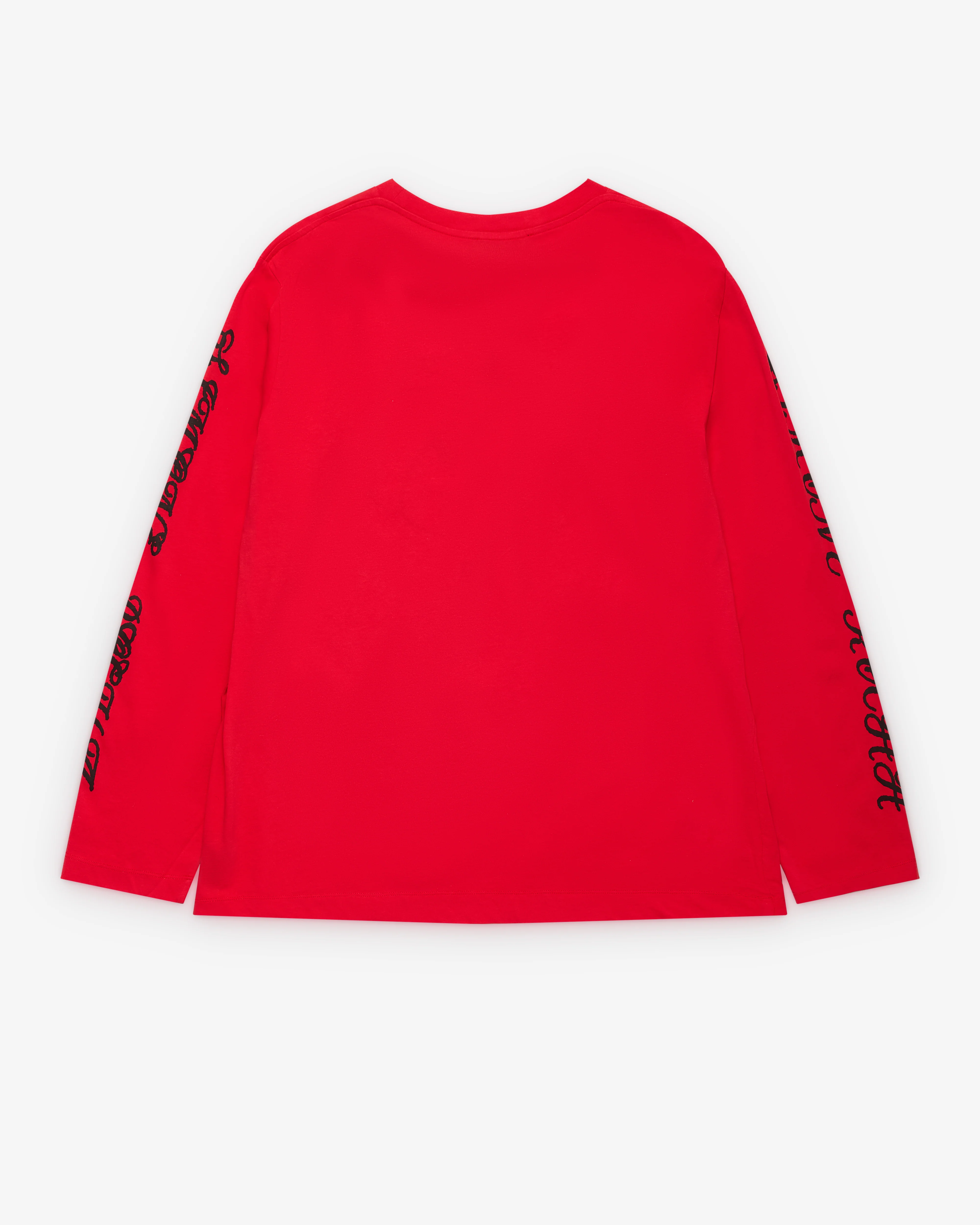 Simone Rocha - Women's Ming Ming Long Sleeve T-Shirt - (Red/Black) - Image 2