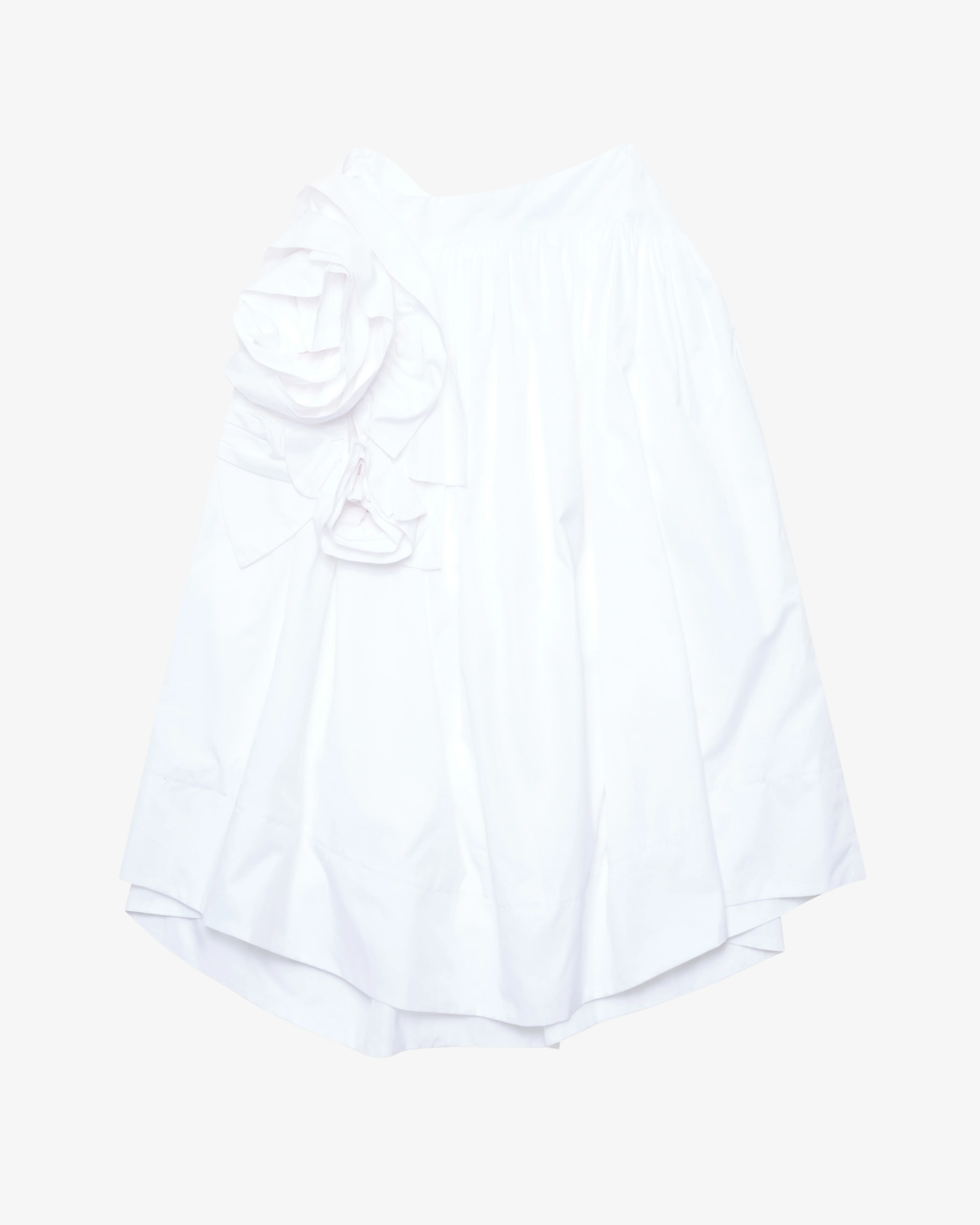 Simone Rocha - Women's Pressed Rosette Basque Skirt - (White)