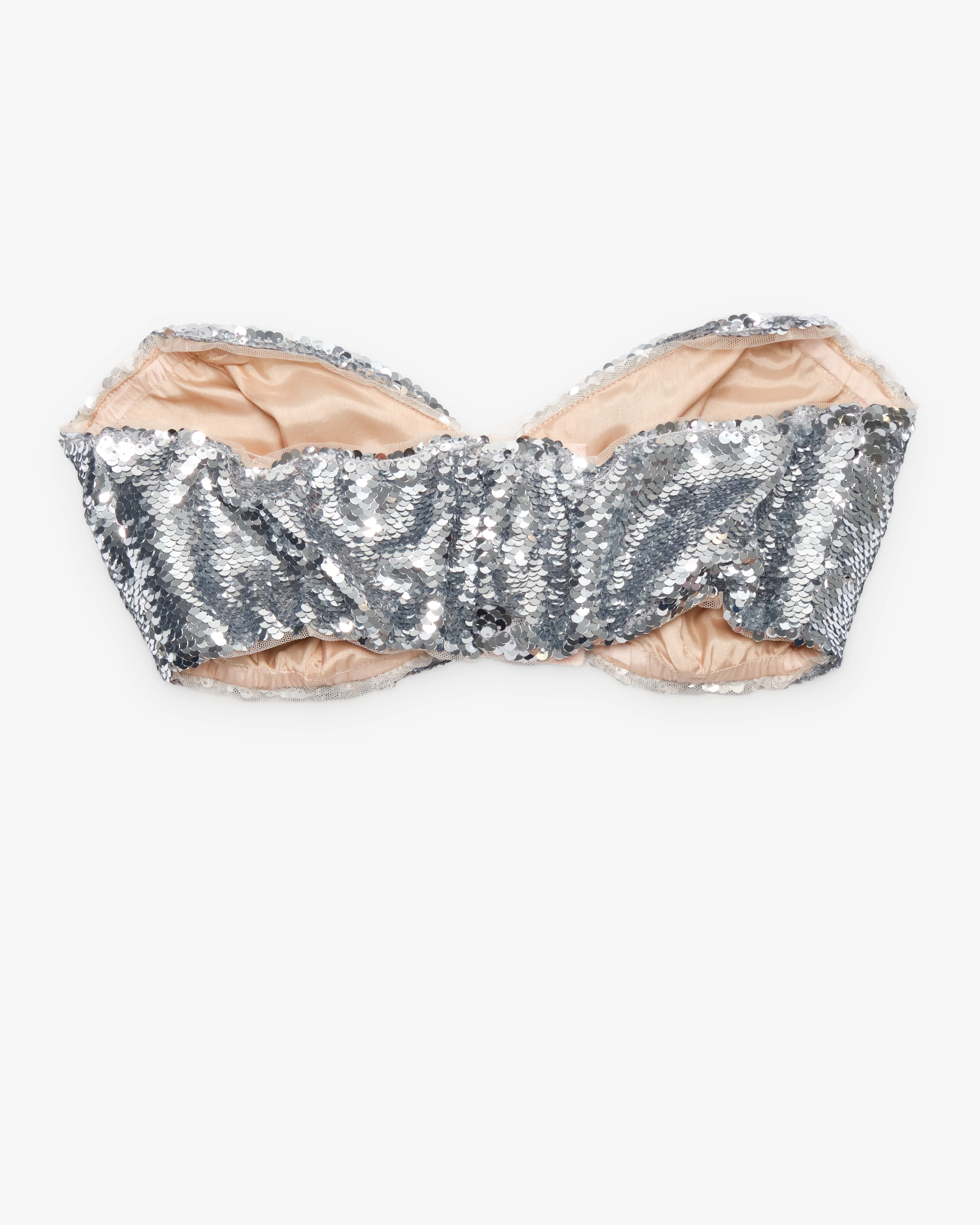 Simone Rocha - Women's Sculpt Bandeau - (Silver) - Image 2
