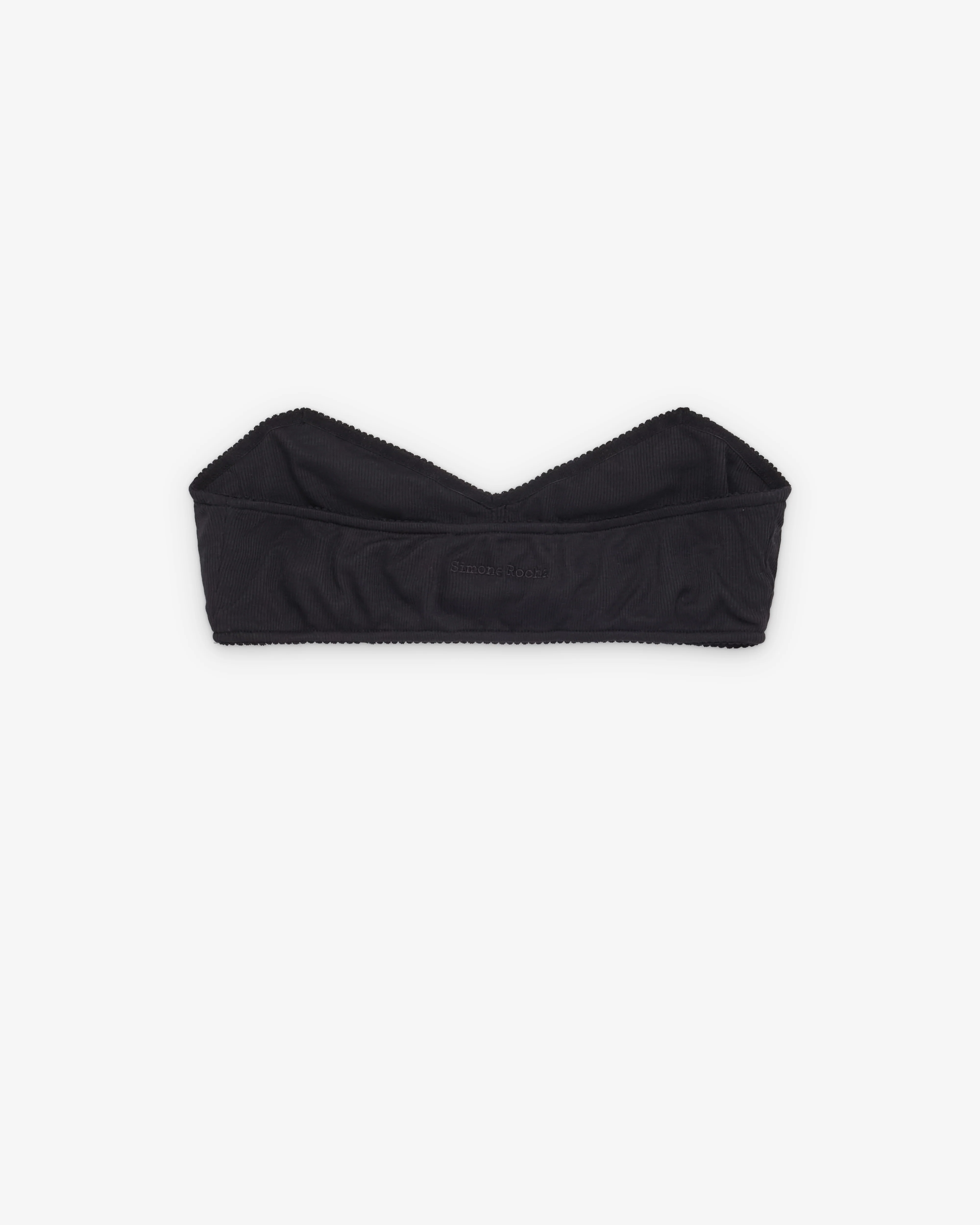 Simone Rocha - Women's Turbo Embellished Sculpt Bandeau - (Black) - Image 2