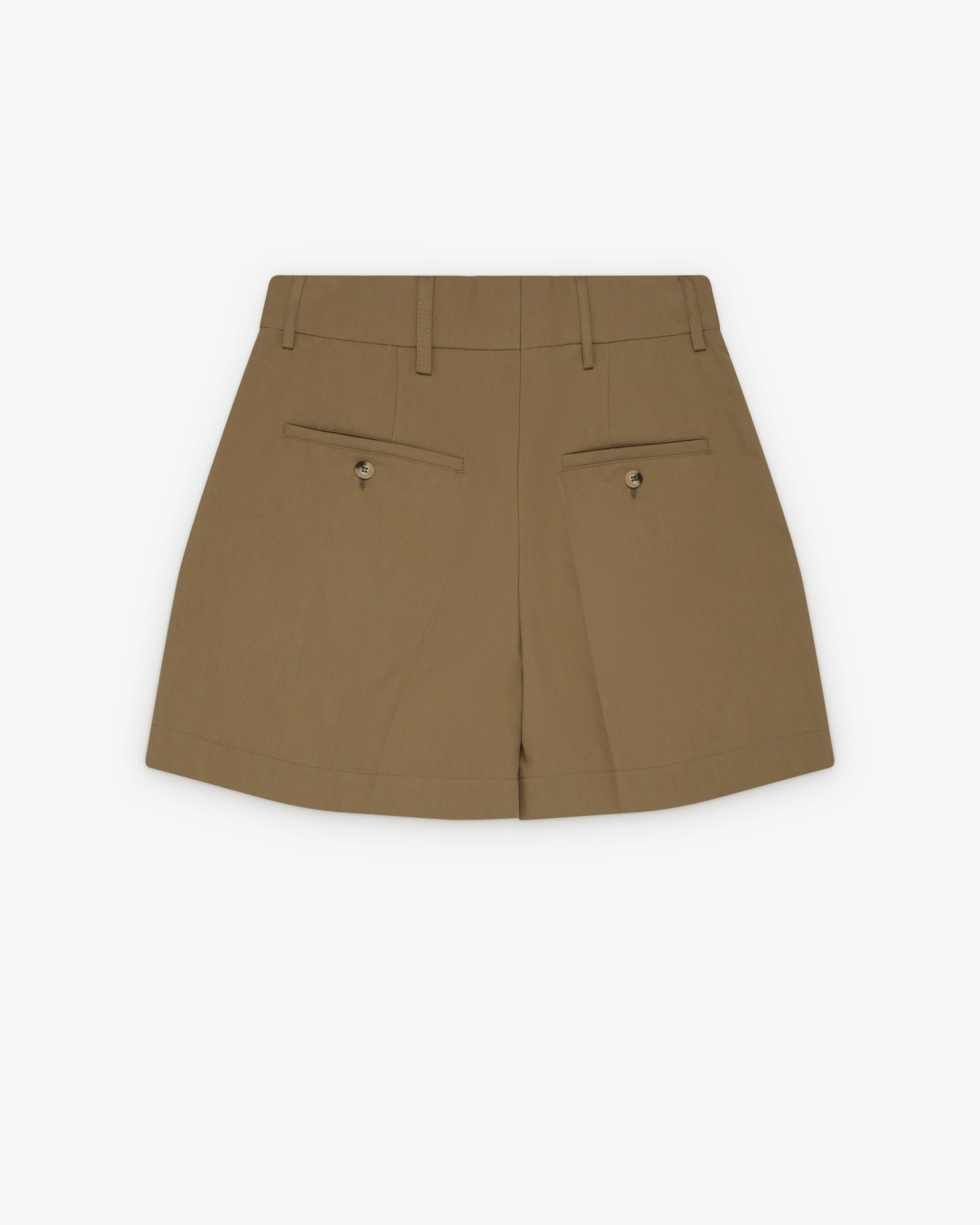 Simone Rocha - Men's Tailored Tab Shorts - (Khaki) - Image 2