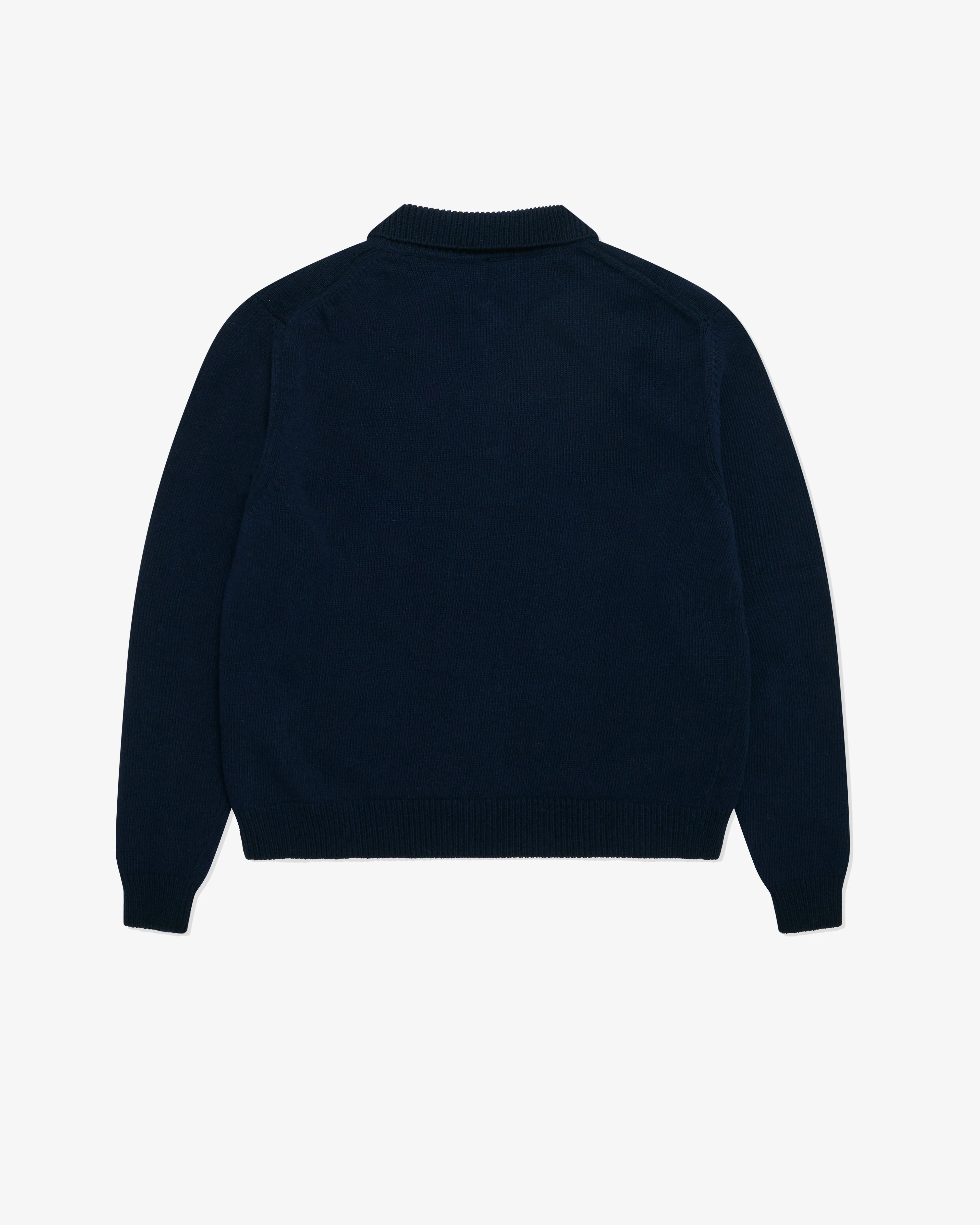 Sky High Farms - Perennial Long Sleeve Polo Knit - (Navy) - Image 2