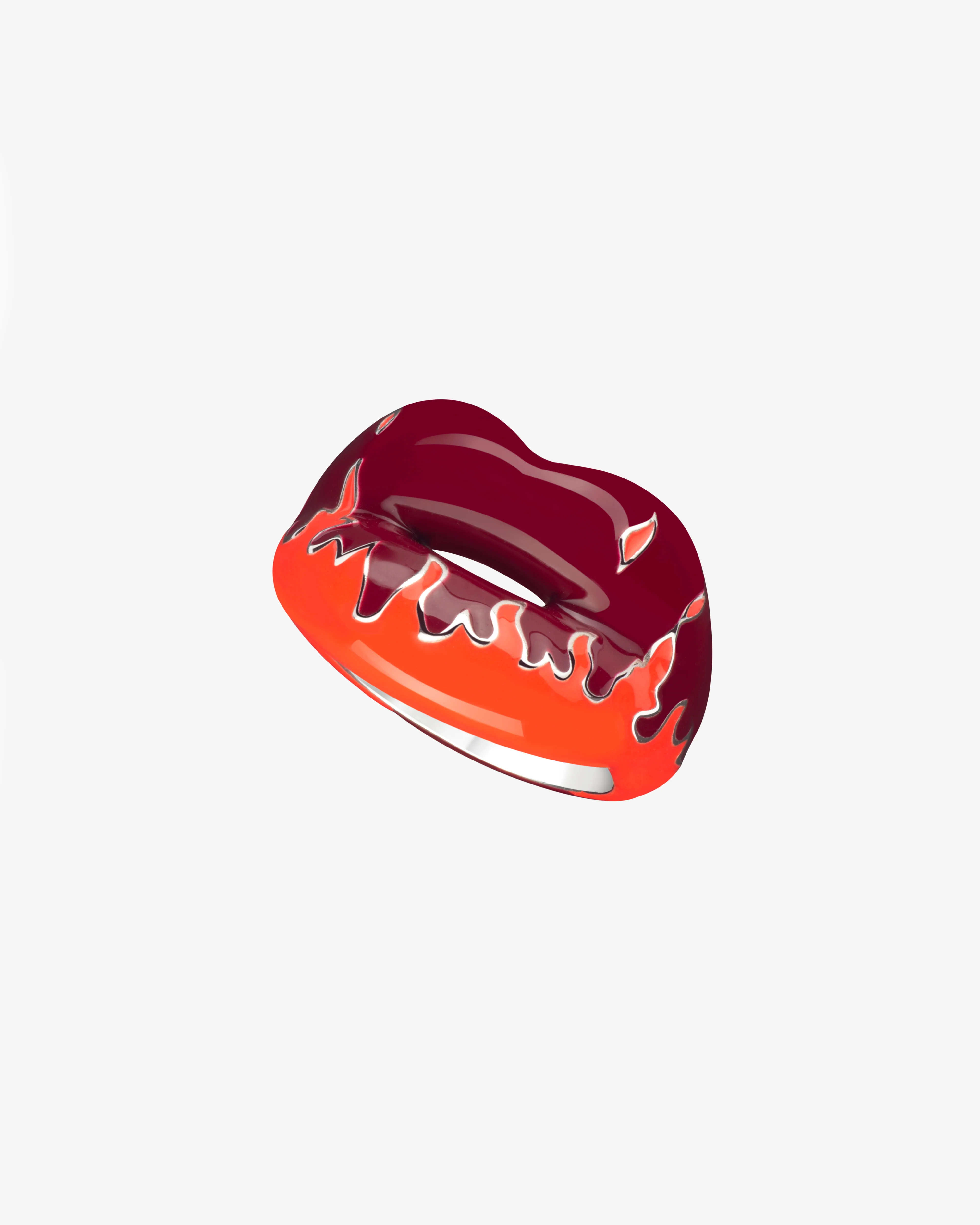 Solange - Hotlips Ring - (Very Deep Red) - Image 4