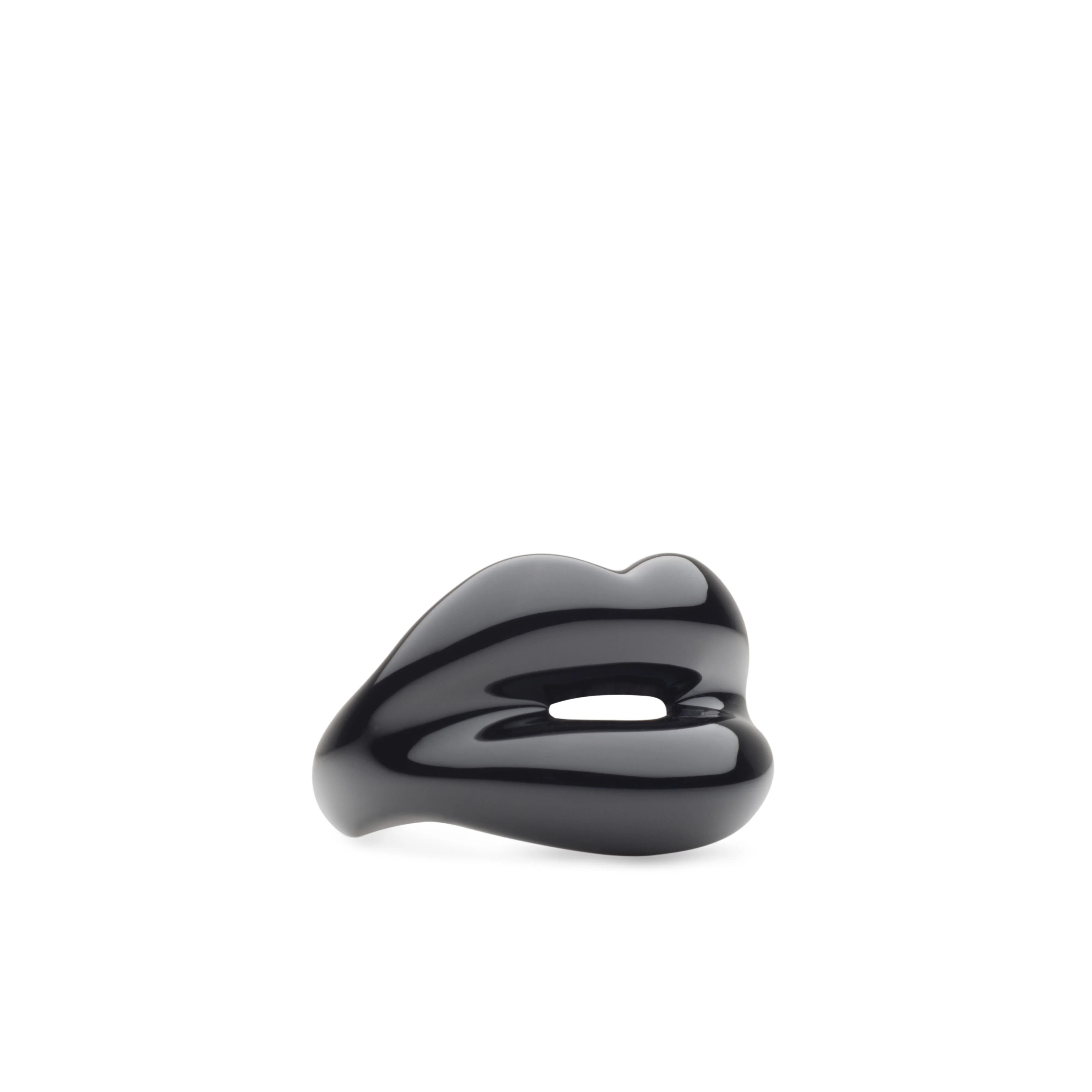 Solange - Hotlips Ring - (Black) - Image 2