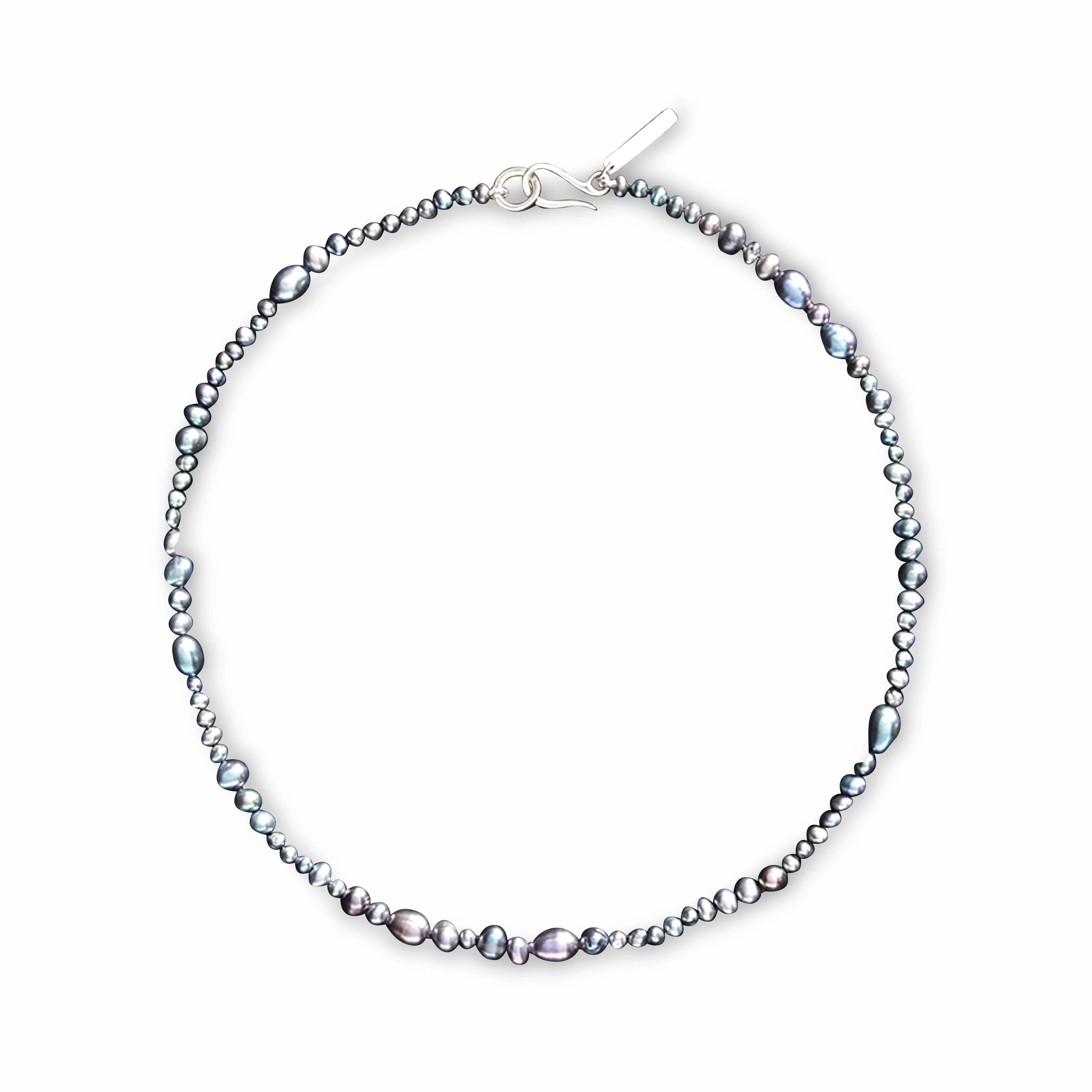 Sophie Buhai - Peacock Pearl Mermaid Necklace - (Sterling Silver)