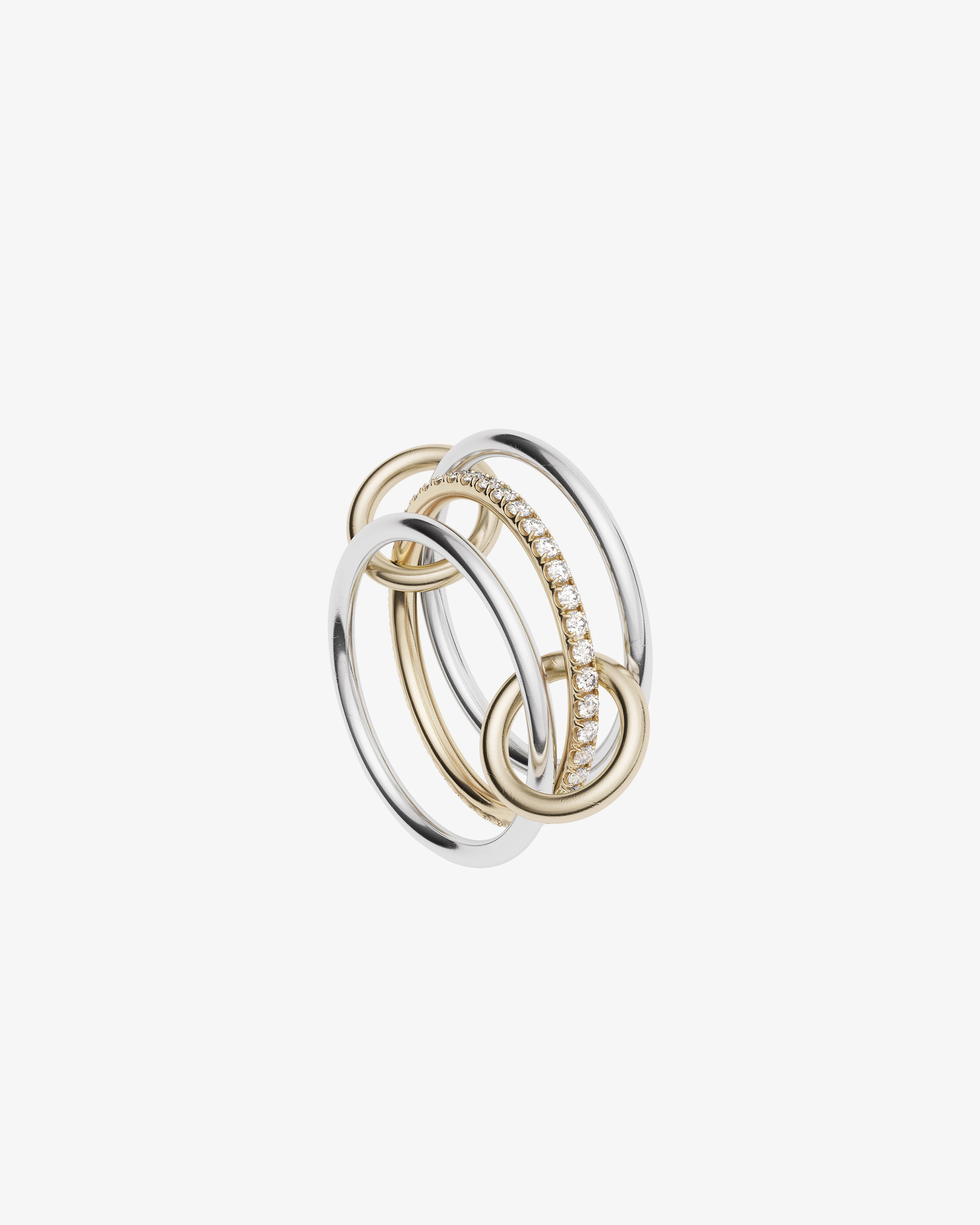 Spinelli Kilcollin - Sonny SP Ring - (White Gold/Yellow Gold) - Image 2