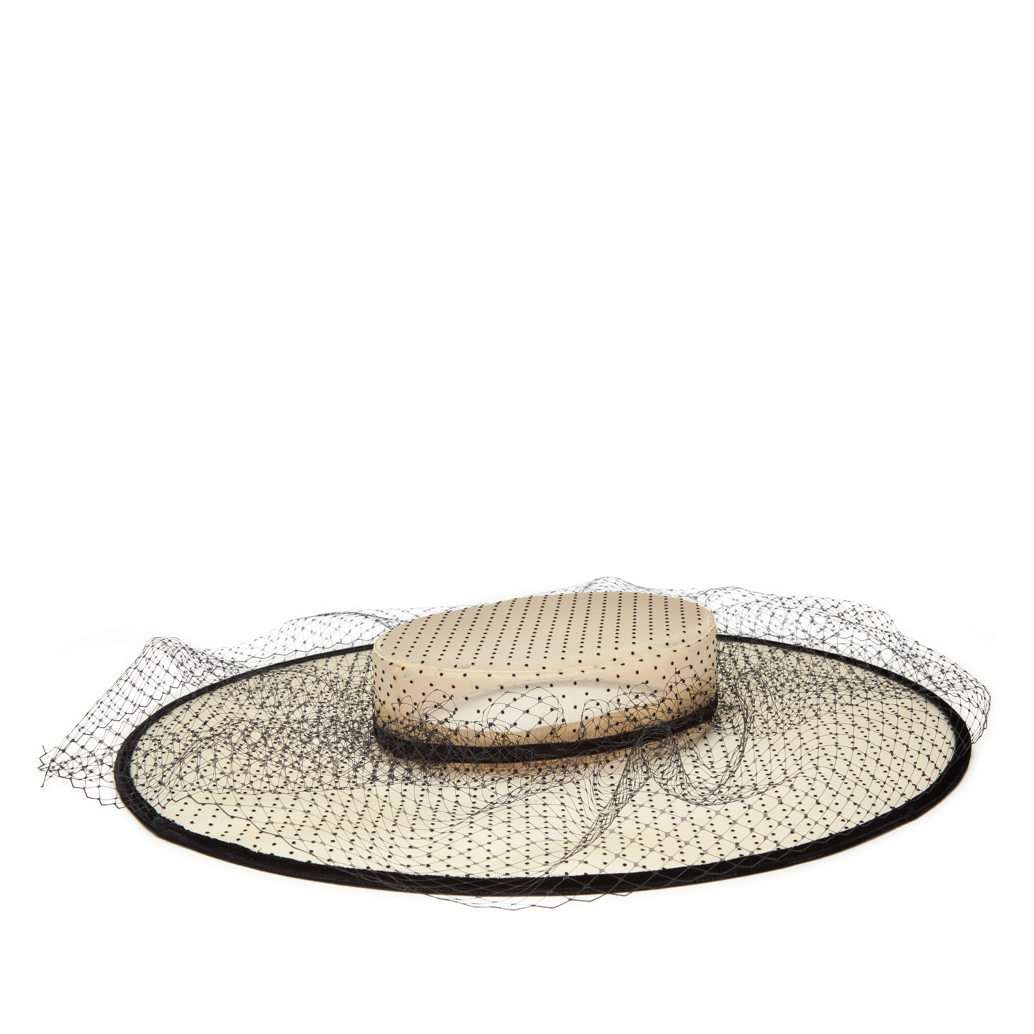 Stephen Jones - Women's Hayworth Hat - (Natural/Black) - Image 2