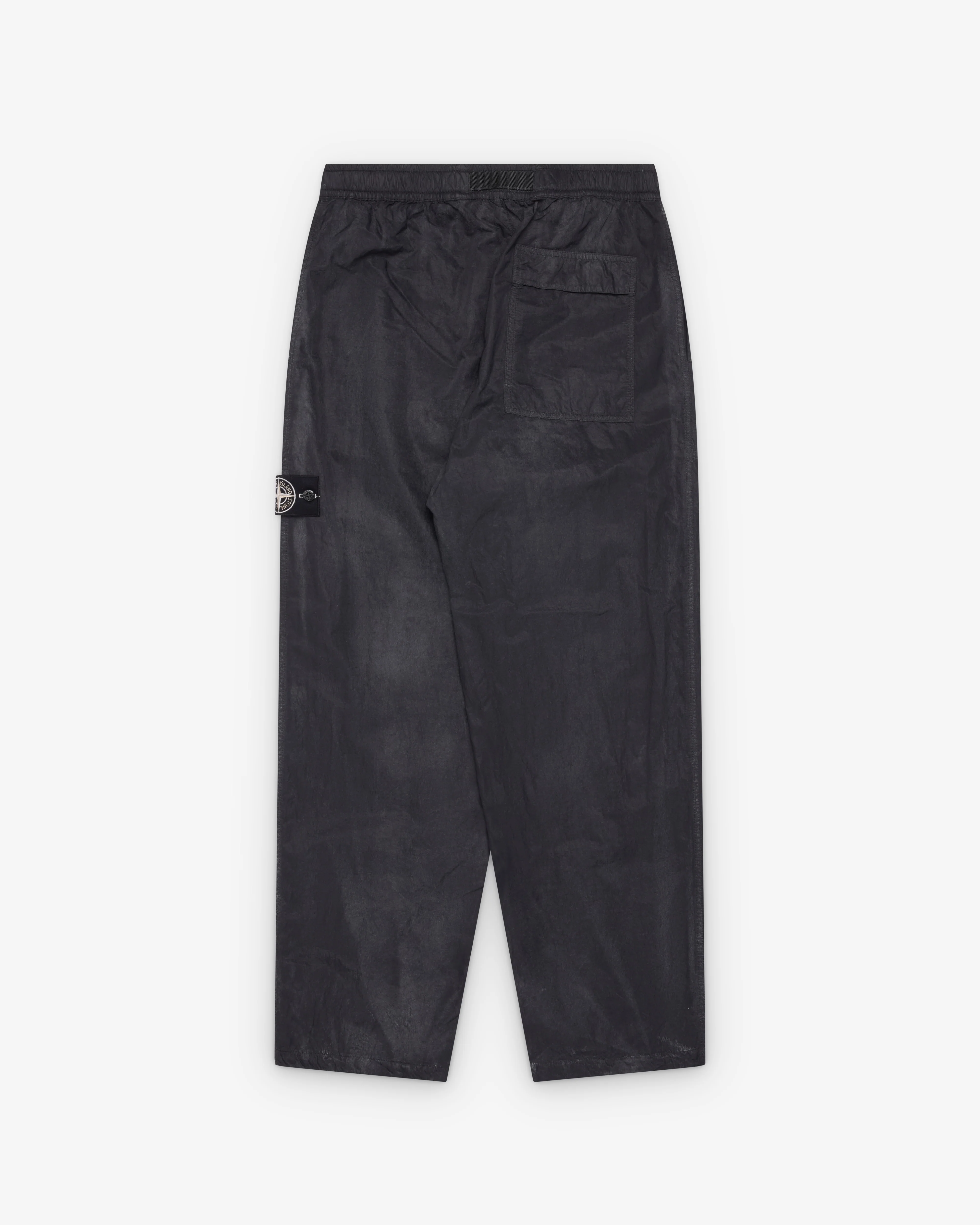 Stone Island - Men's Dence Nylon-TC Hand Sprayed Reflective Trousers - (Black) - Image 2