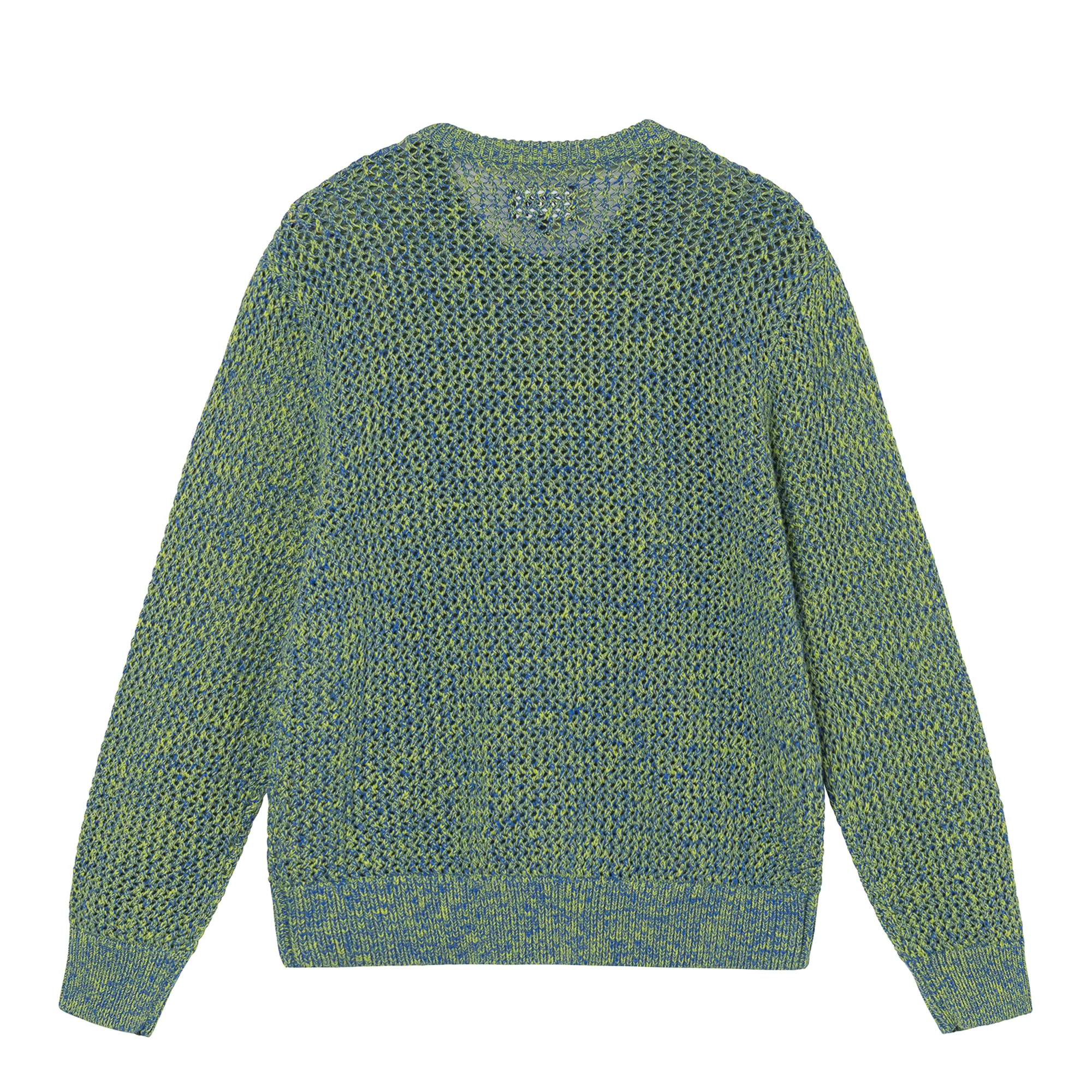 Stüssy - 2 Tone Loose Gauge Sweater - (Green) - Image 2