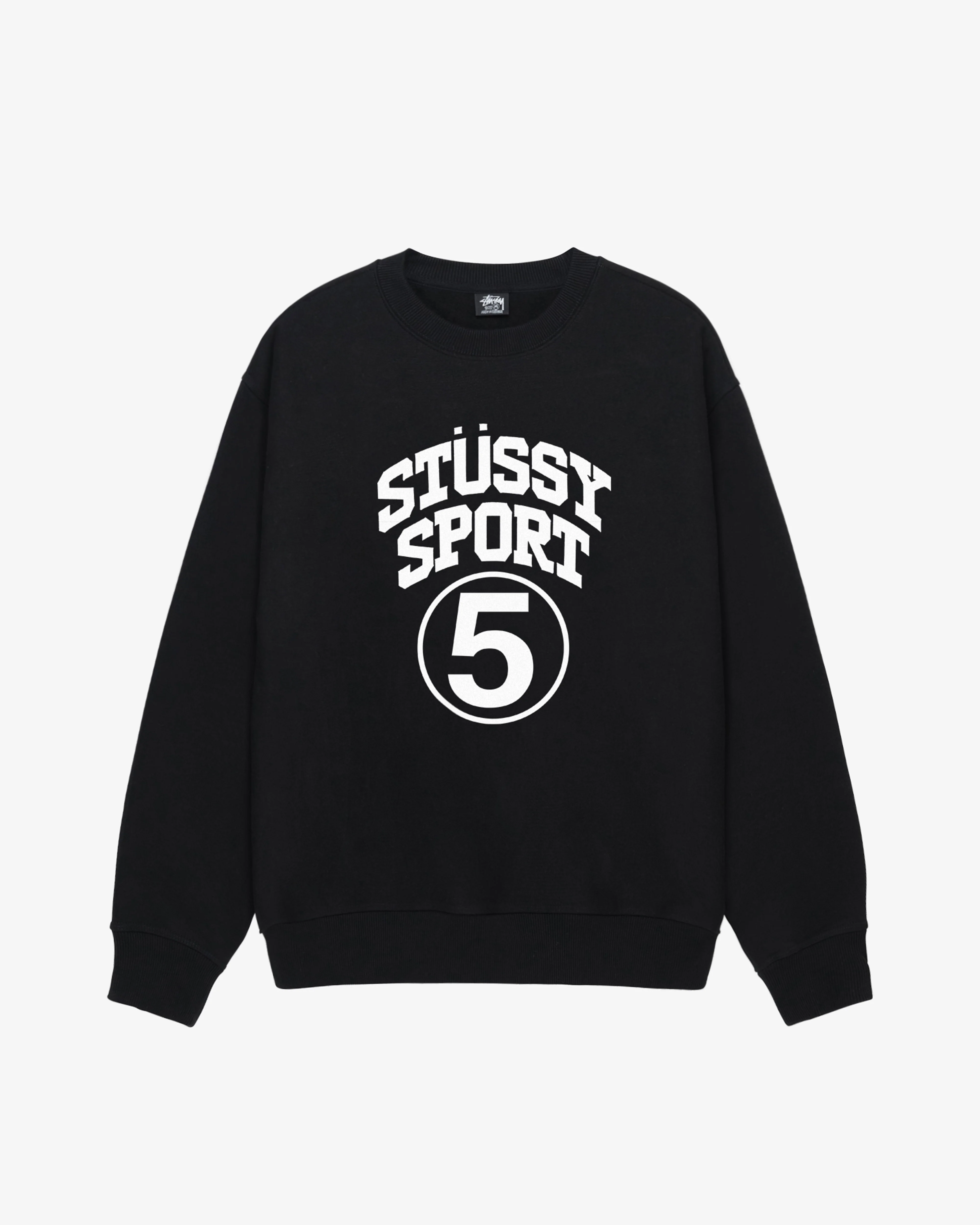 Stussy - Men's 5 Sport Crew - (Black)
