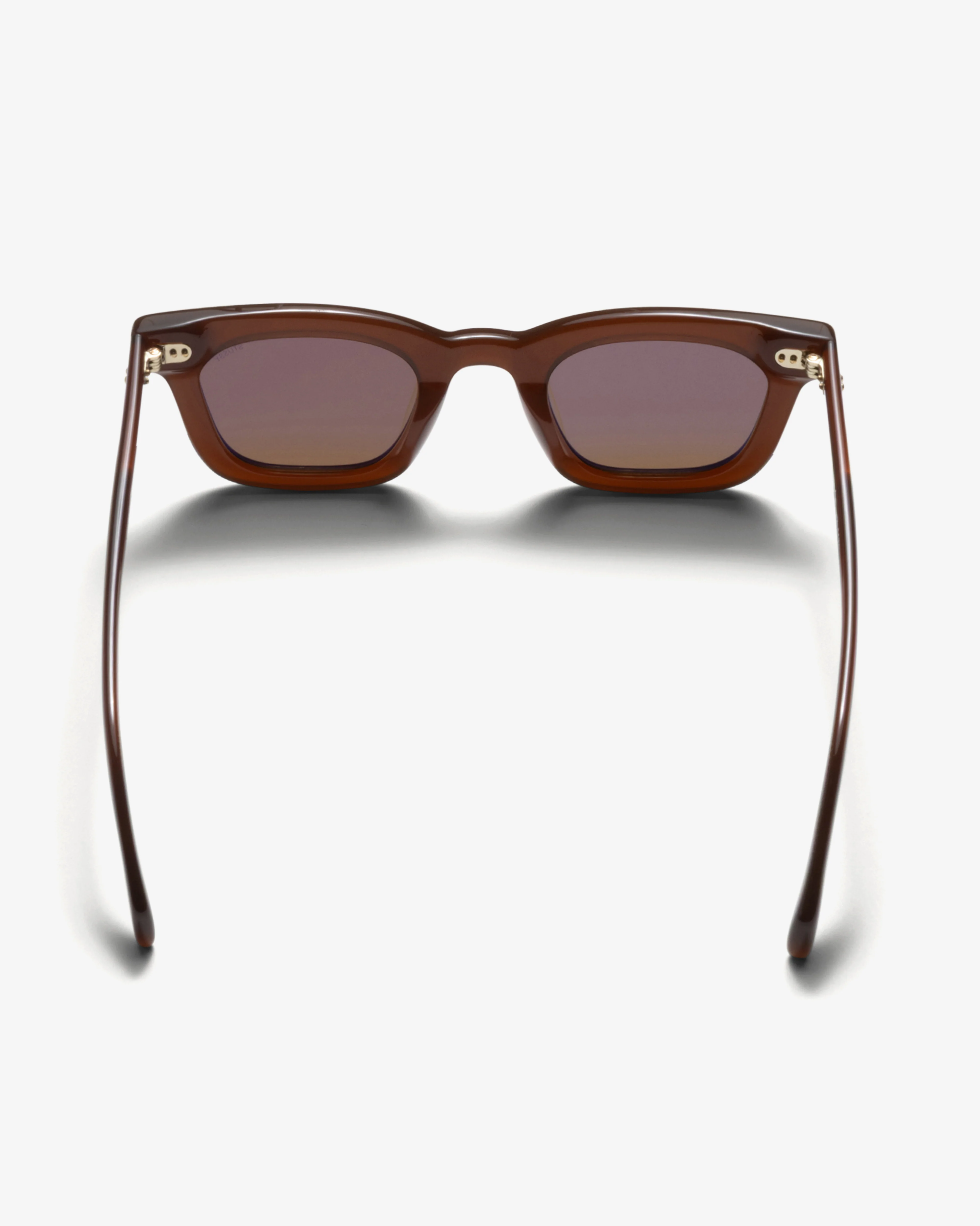 Stüssy - Ace Sunglasses - (Dark Brown/Brown Lens) - Image 3
