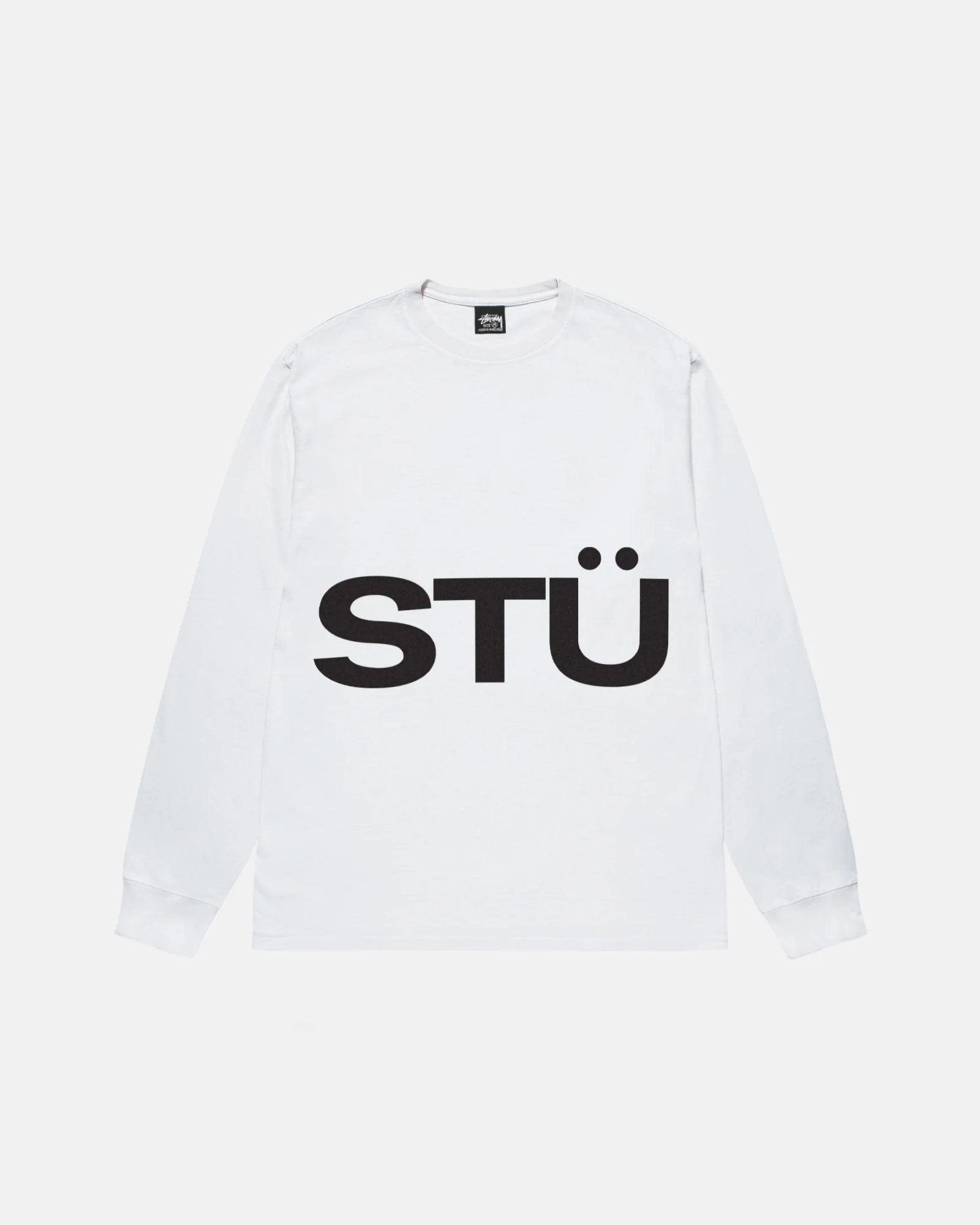 Stüssy - Men's All Caps Ls Tee - (White)
