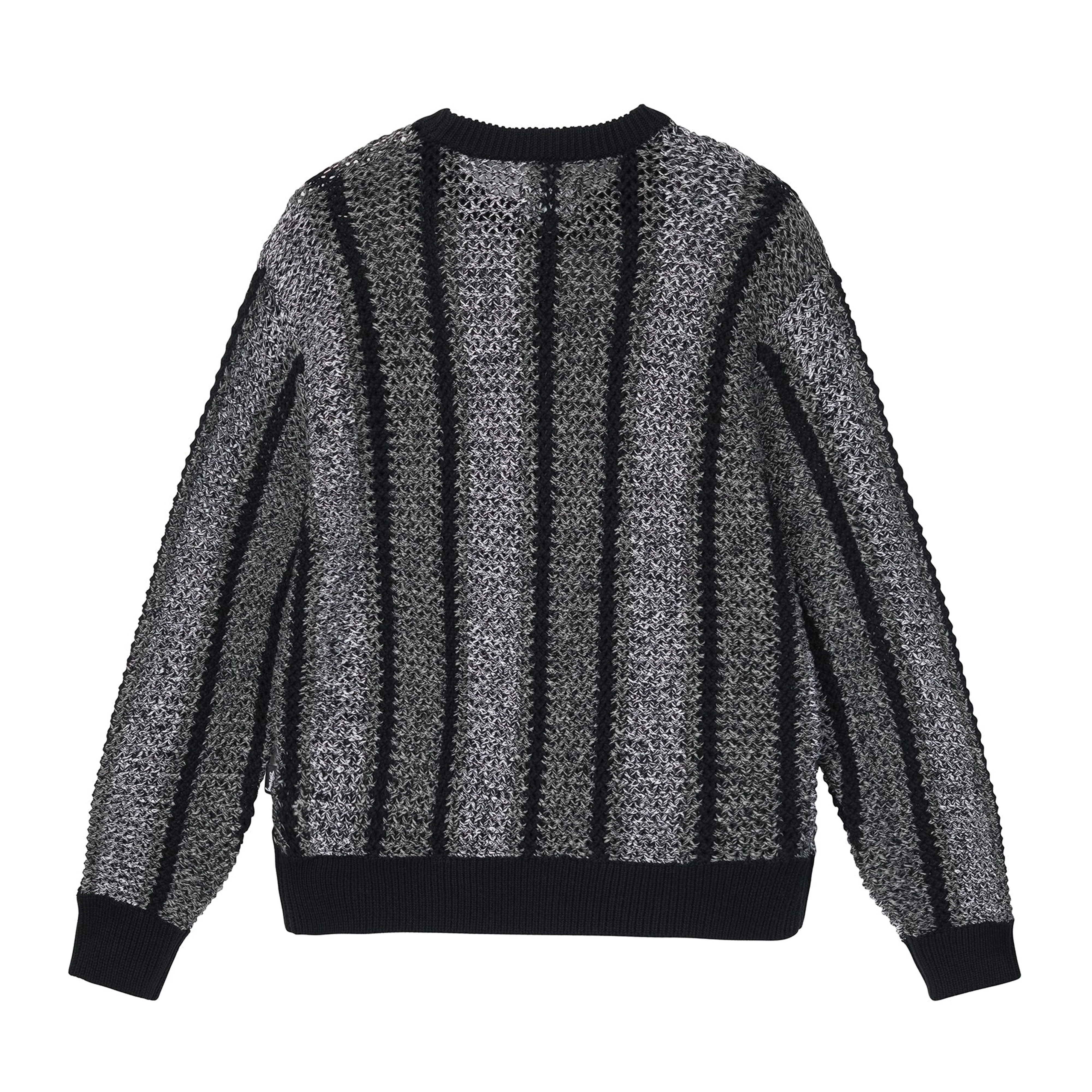 Stüssy - Baja Loose Gauge Sweater - (Black) - Image 2