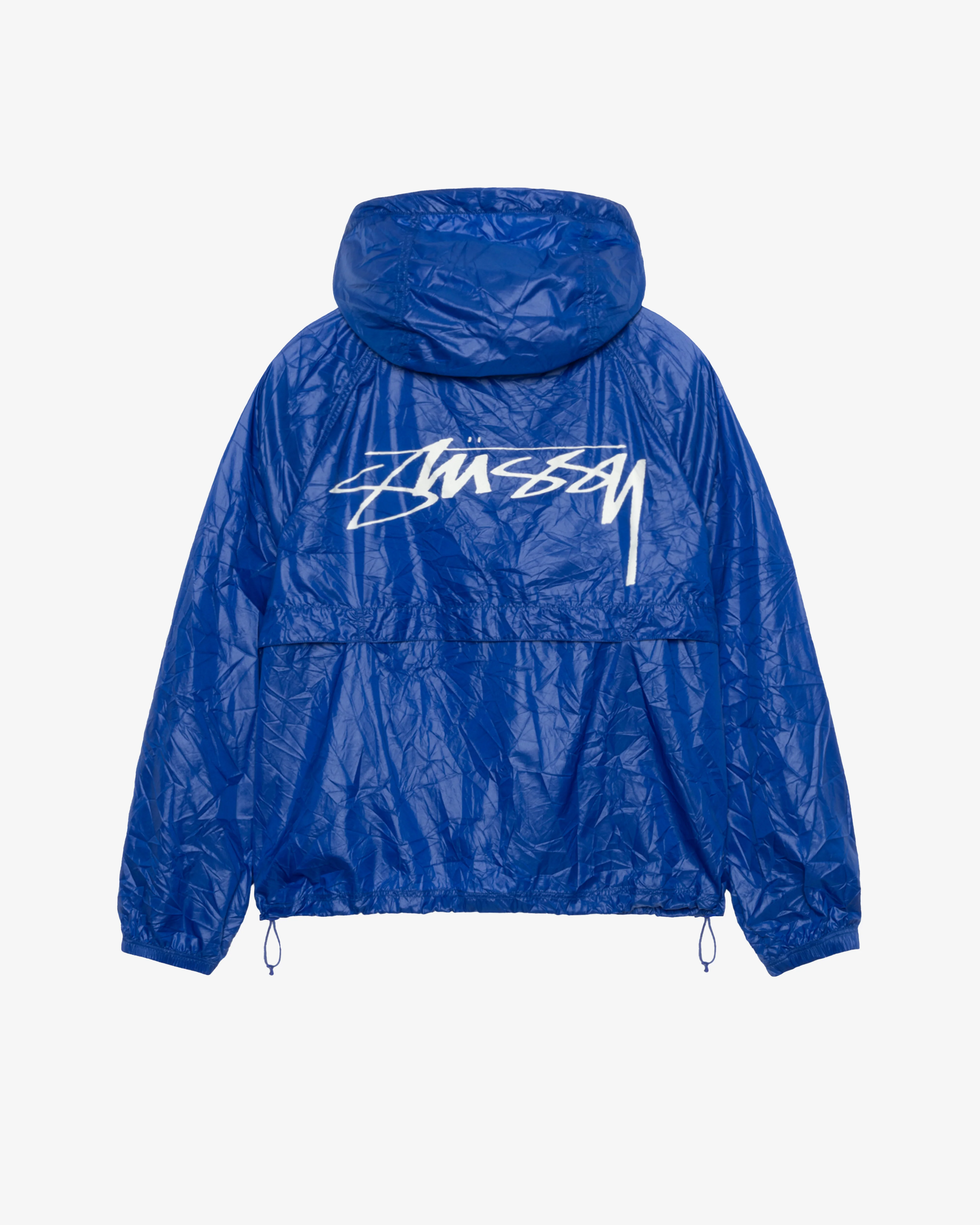 Stüssy - Men's Beach Shell Wrinkled Nylon - (Royal) - Image 2