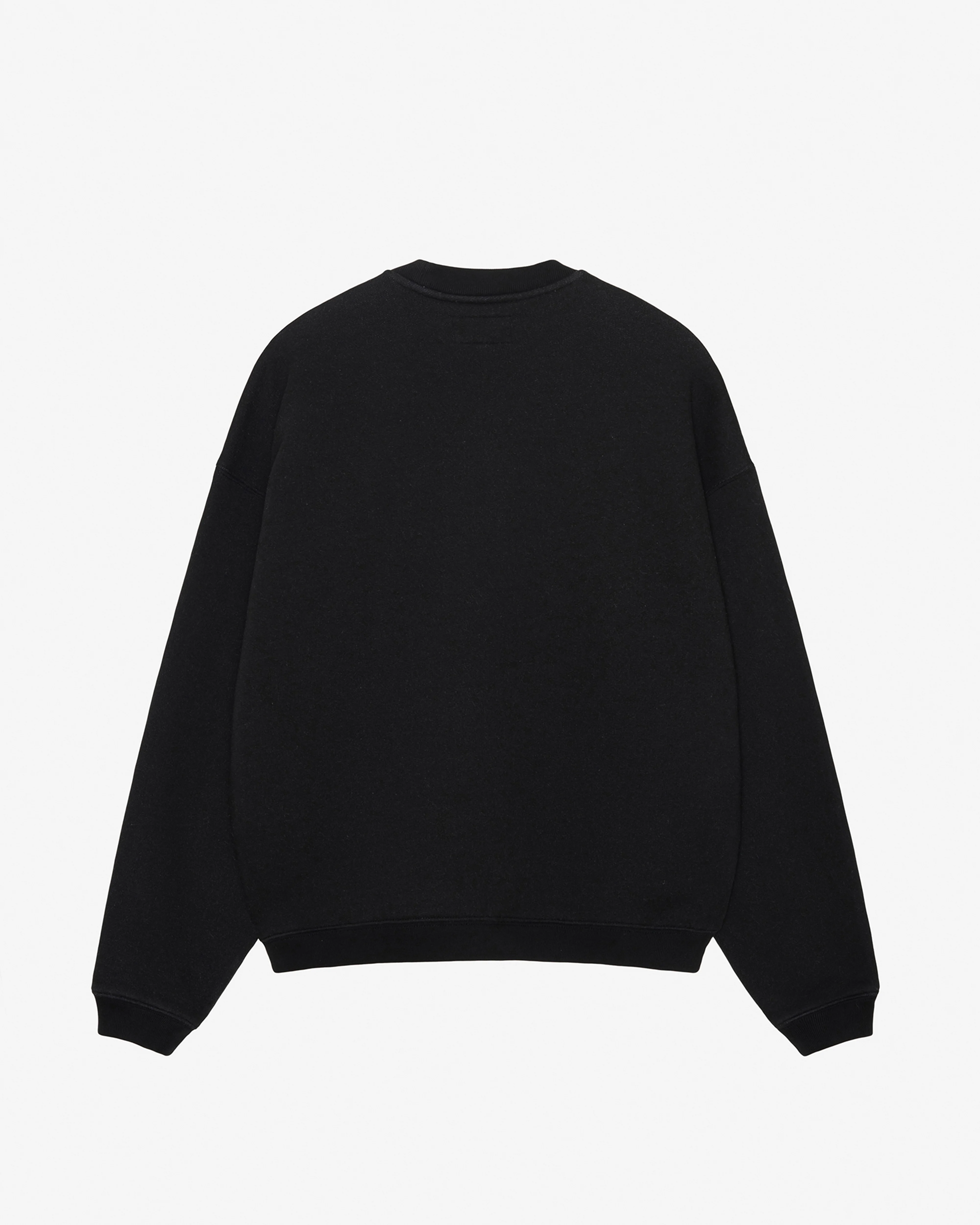 Stüssy - Men's Big Crackle Sport Crew - (Washed Black) - Image 2