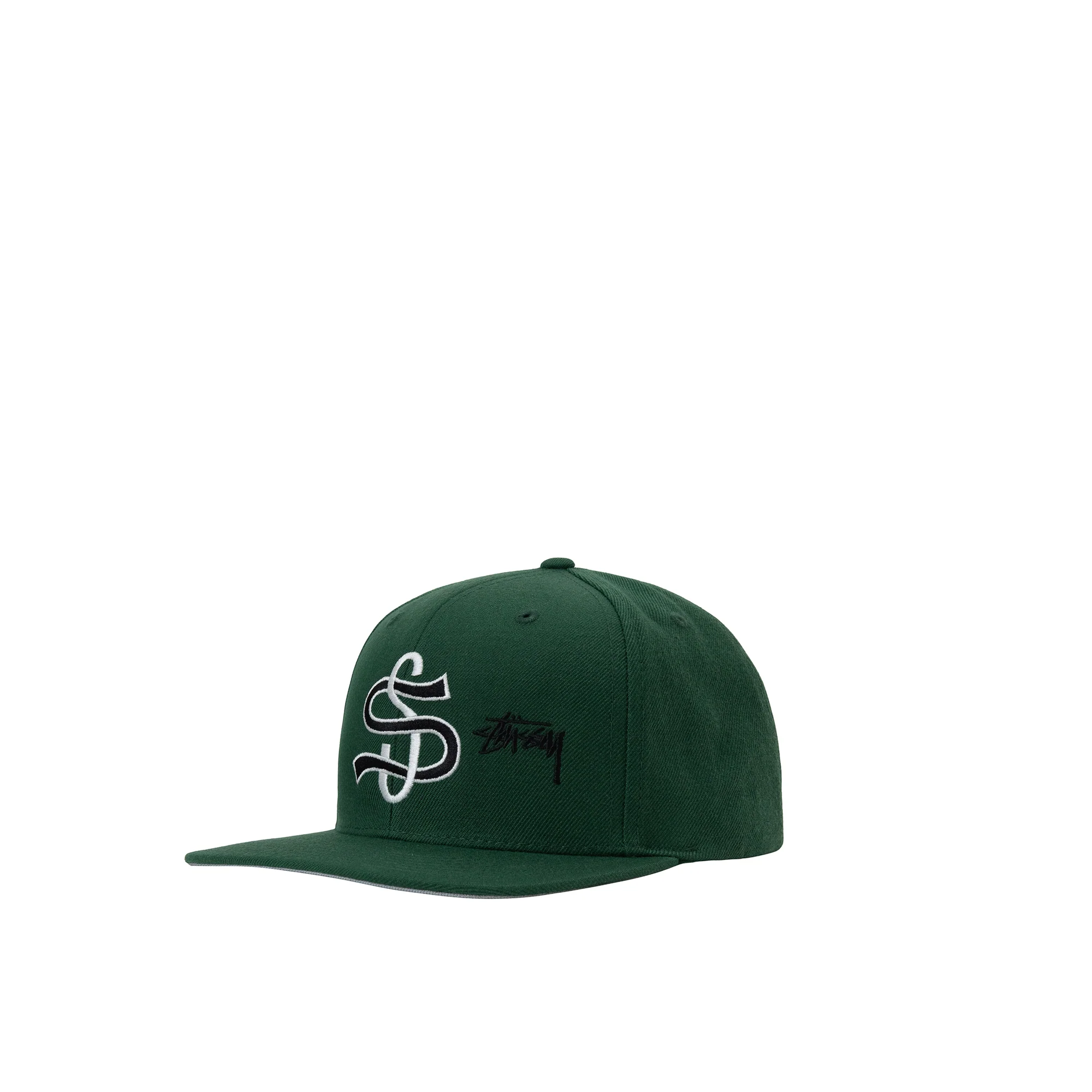 Stüssy - Big League Point Crown Cap - (Forest)