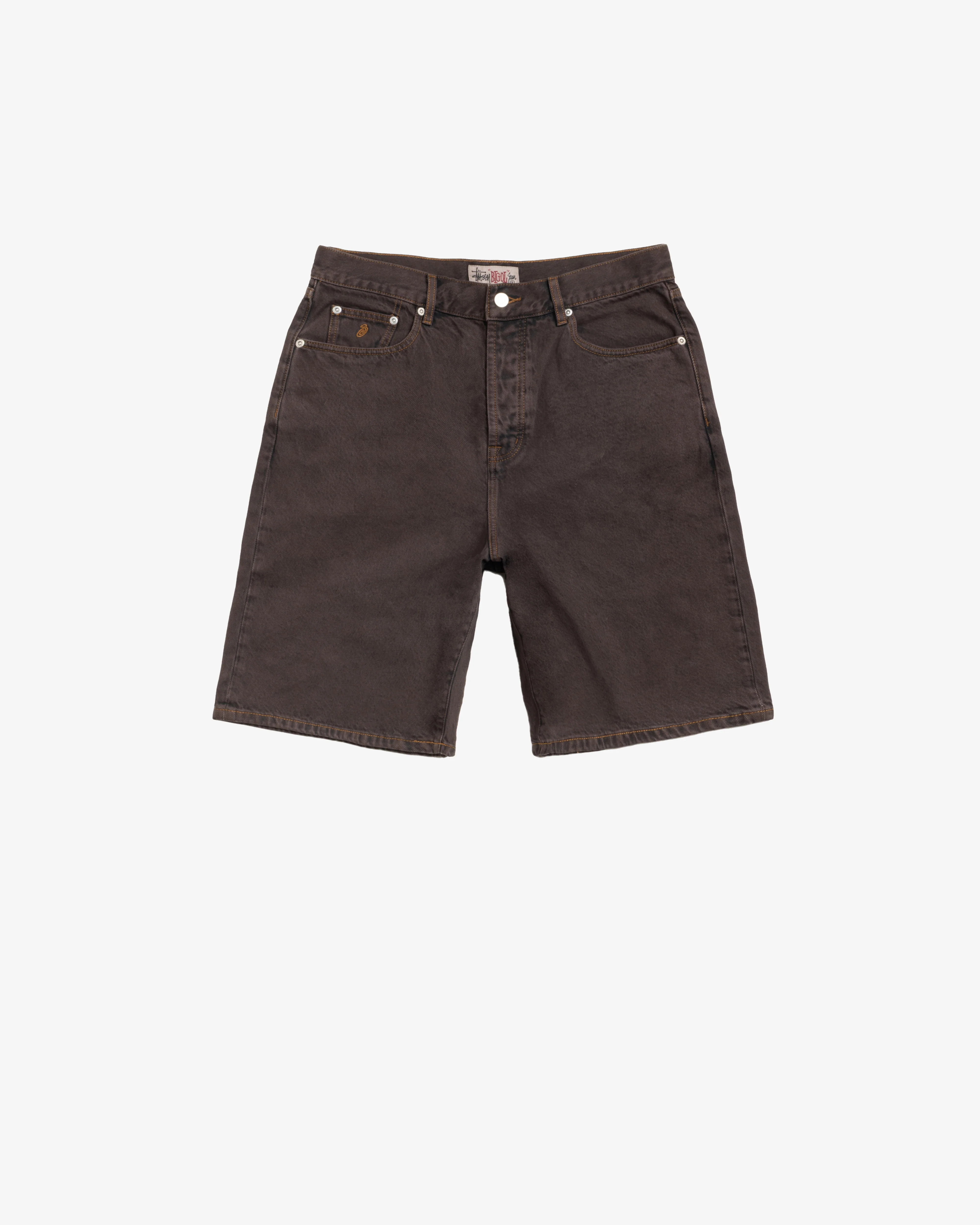 Stüssy - Men's Big Ol Shorts Resin Denim - (Brown)