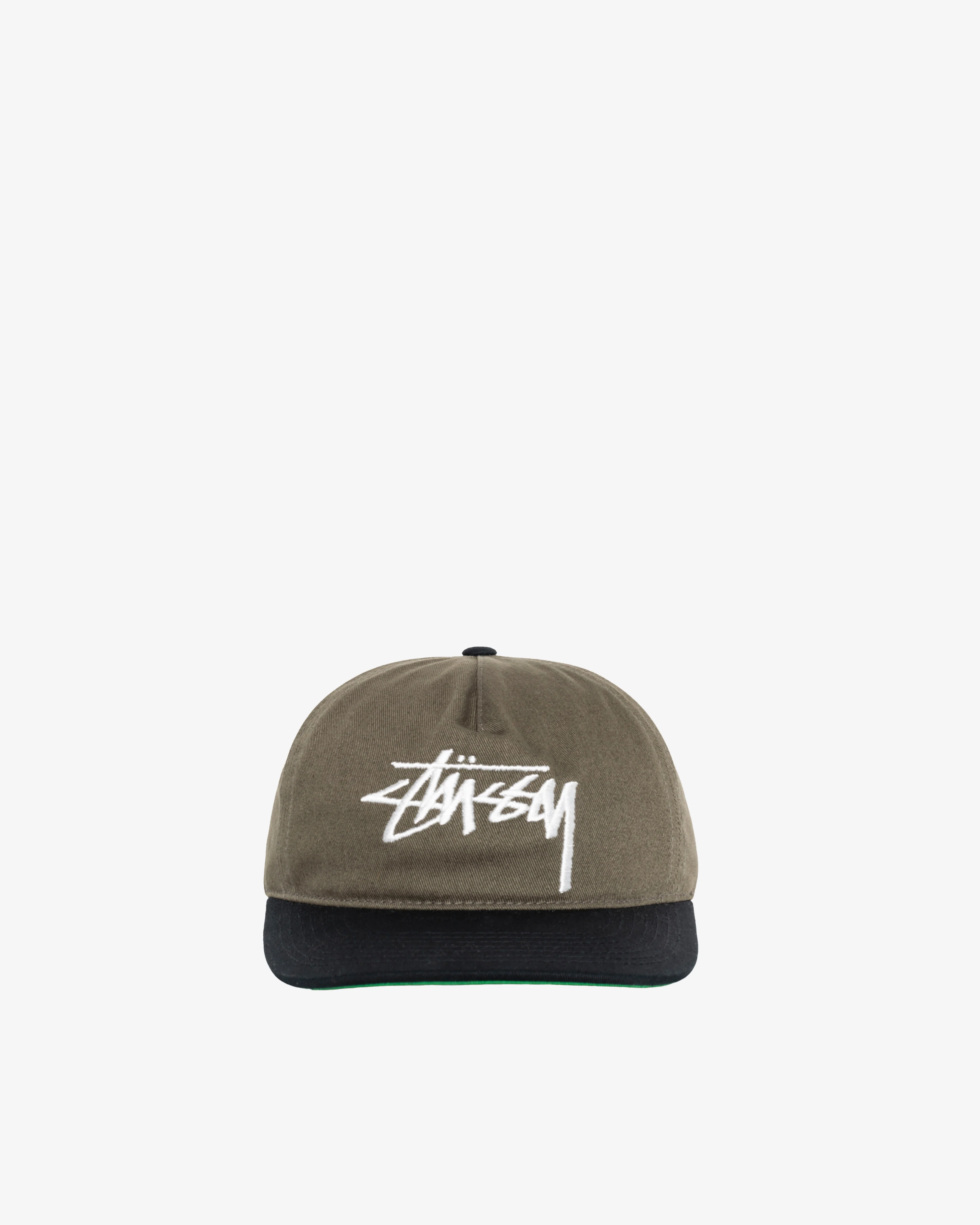 Stüssy - Men's Big Stock Cap - (Olive)