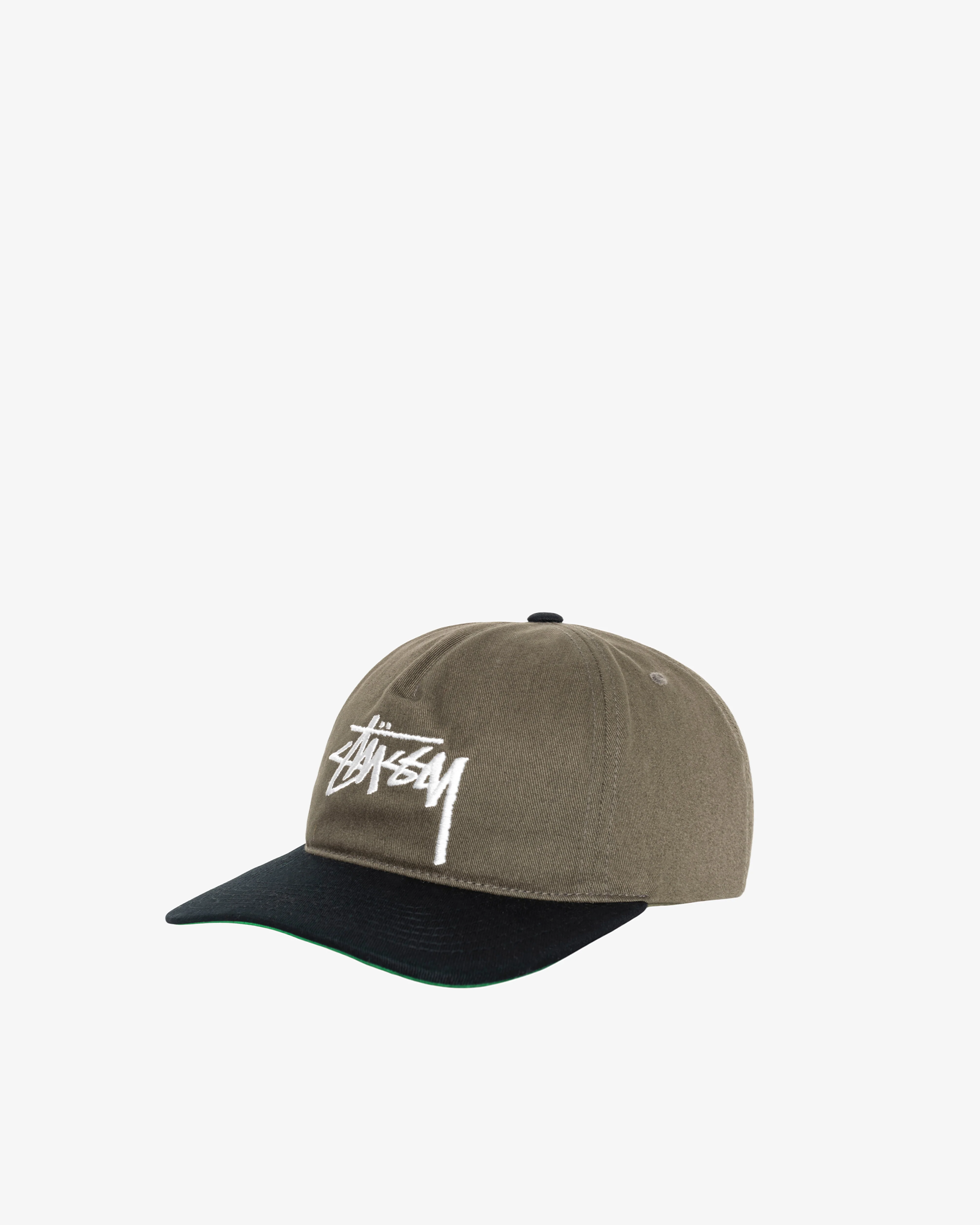 Stüssy - Men's Big Stock Cap - (Olive) - Image 2