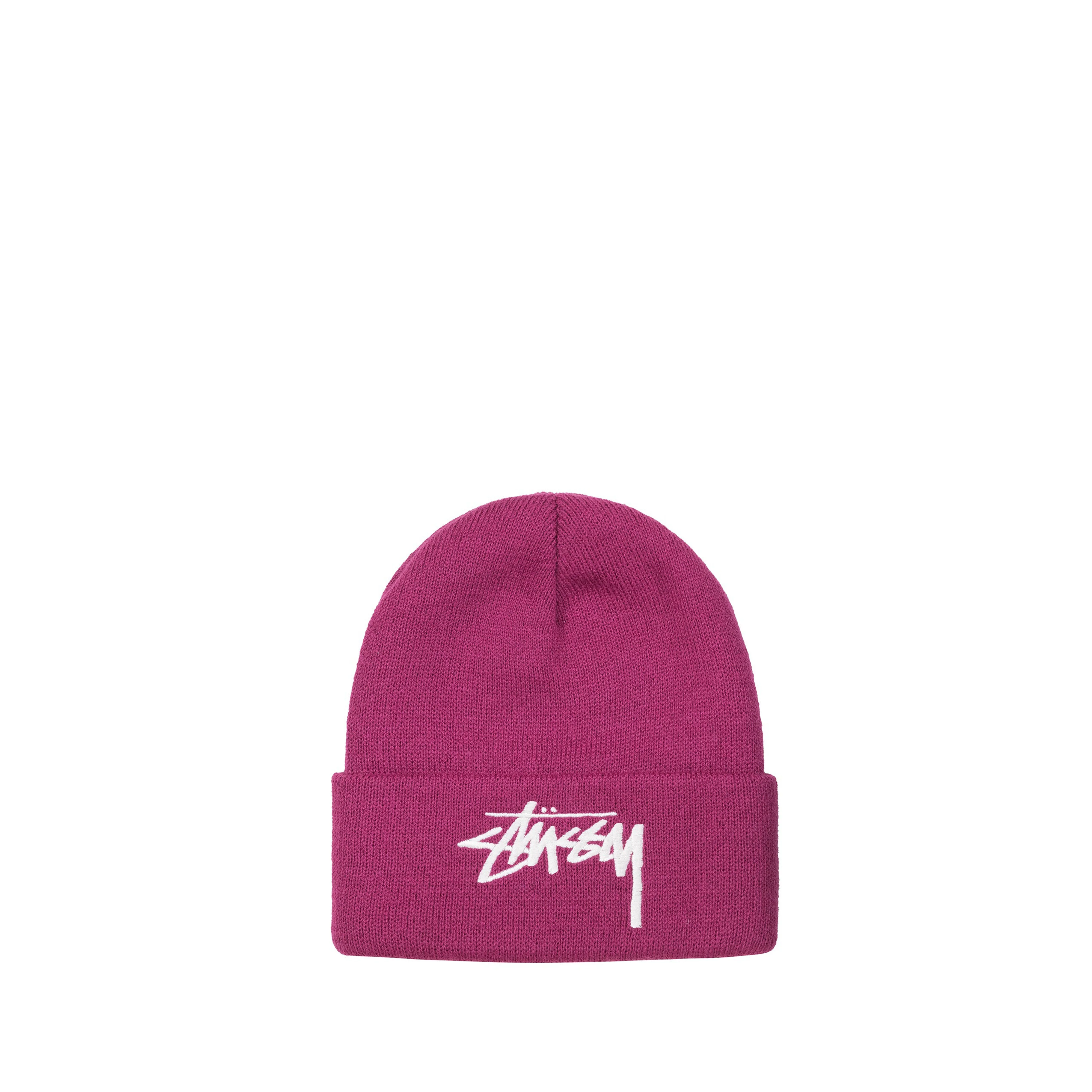 Stüssy - Big Stock Cuff Beanie - (Plum)